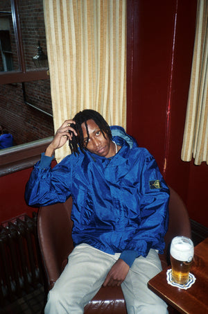 Ronnie wearing our Stone island Formula steel jacket 1995