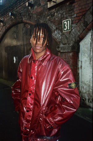 Ronnie wearing our Stone island Toffee Wrapper  A/W 1992