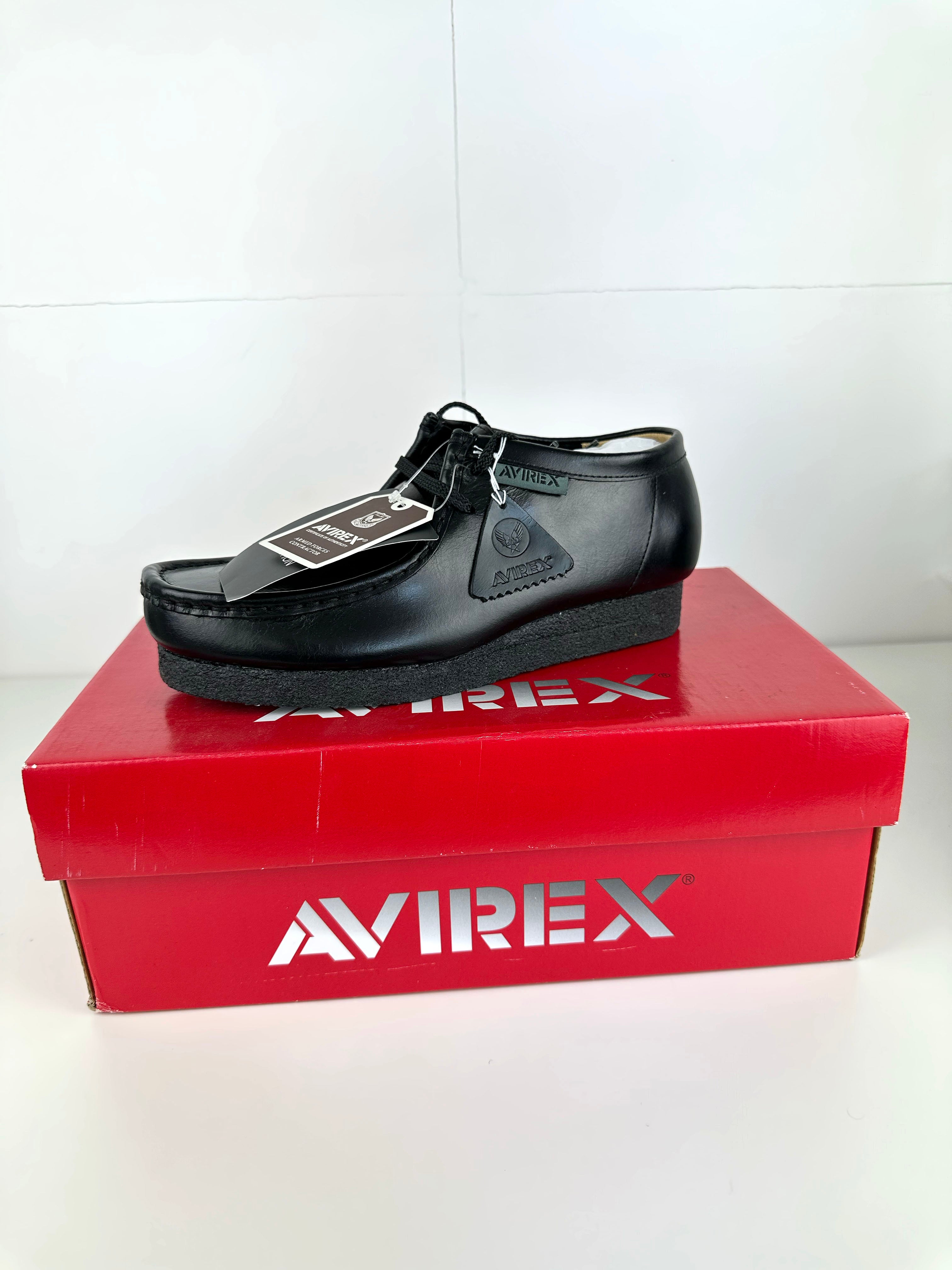 Avirex Black Wallabees BNWT Size 6