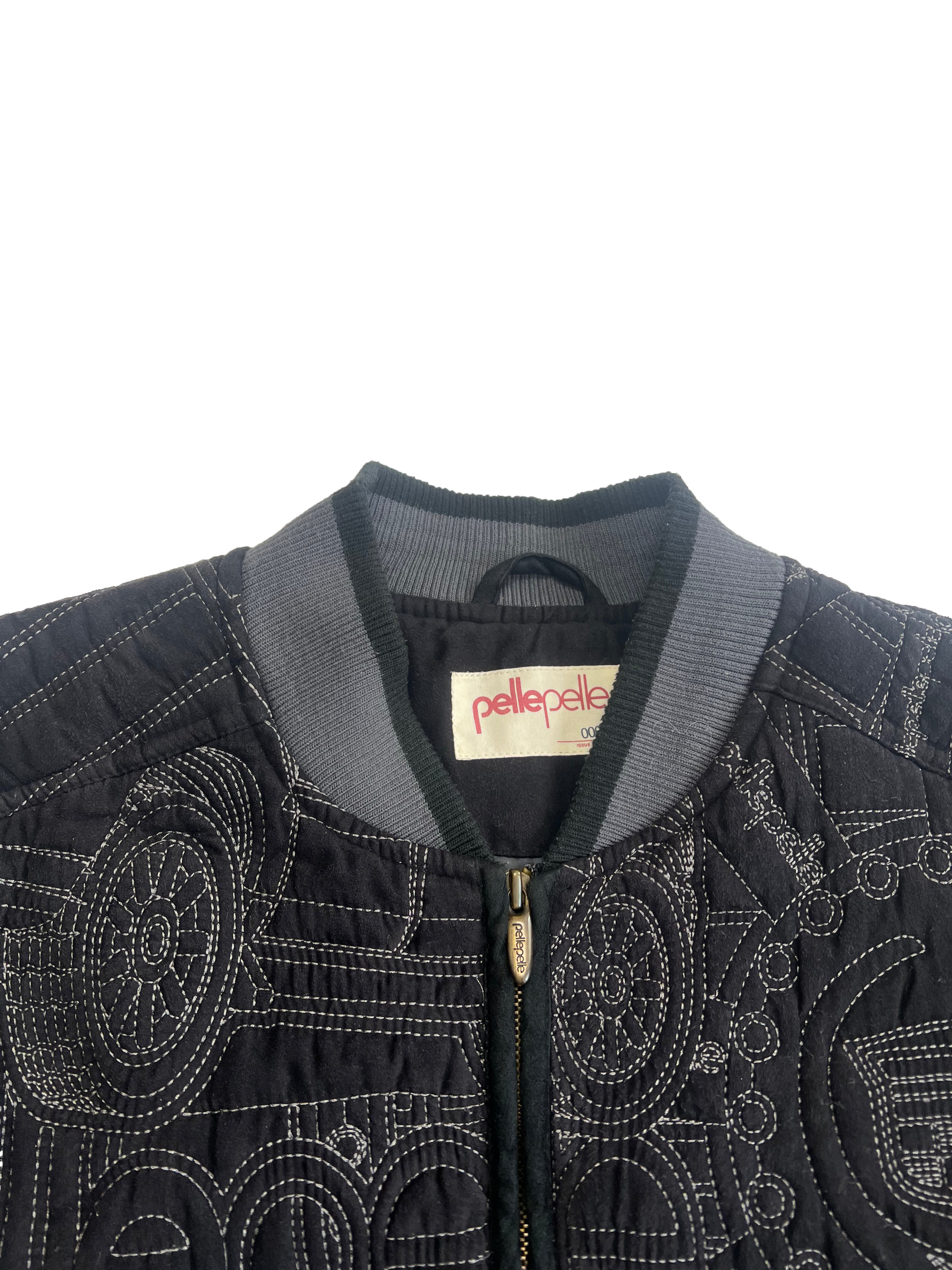 Pelle Pelle 'Escalade' Embroidered Bomber Jacket 00's