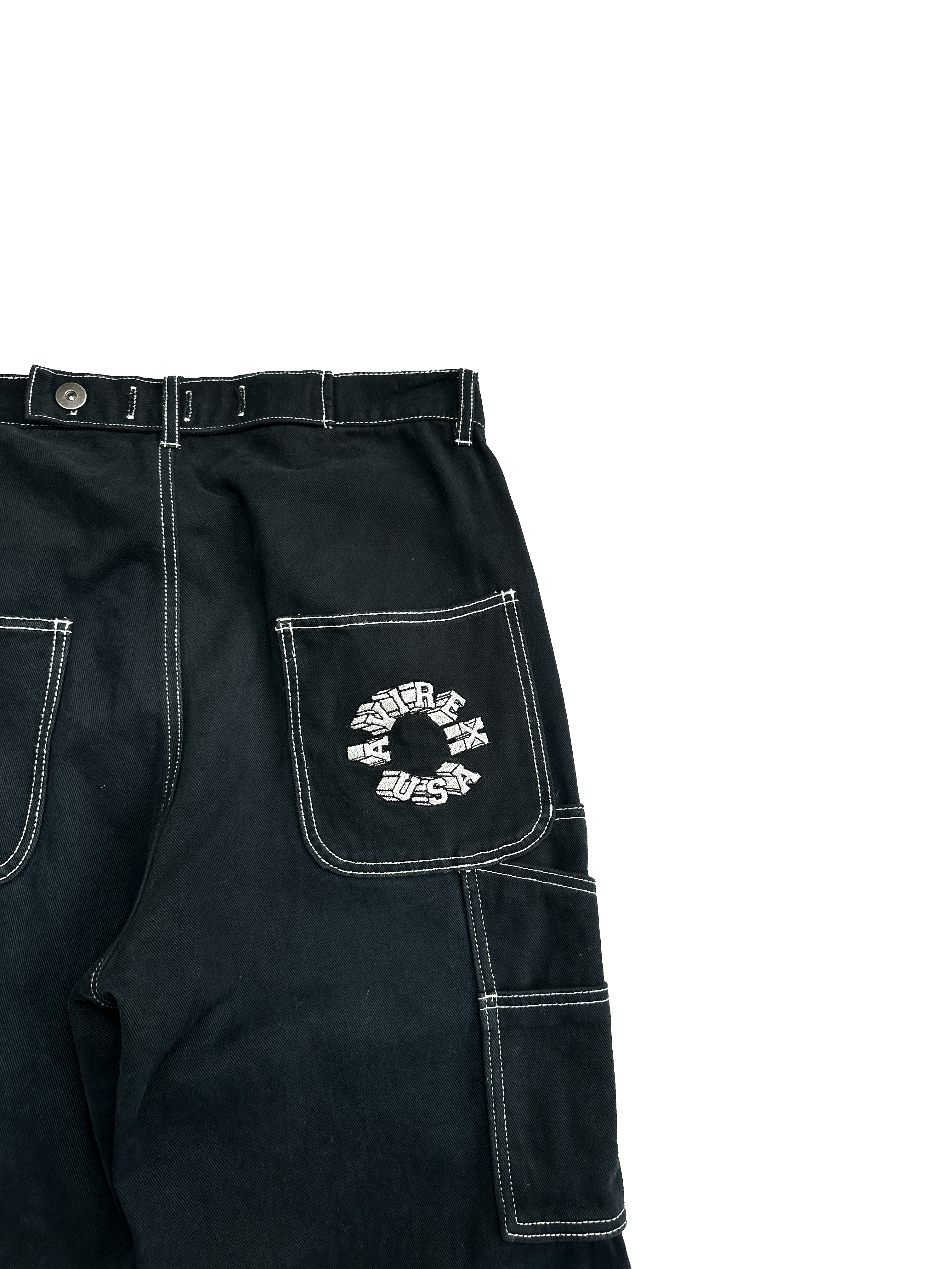 Avirex Black Carpenter Jeans 90's