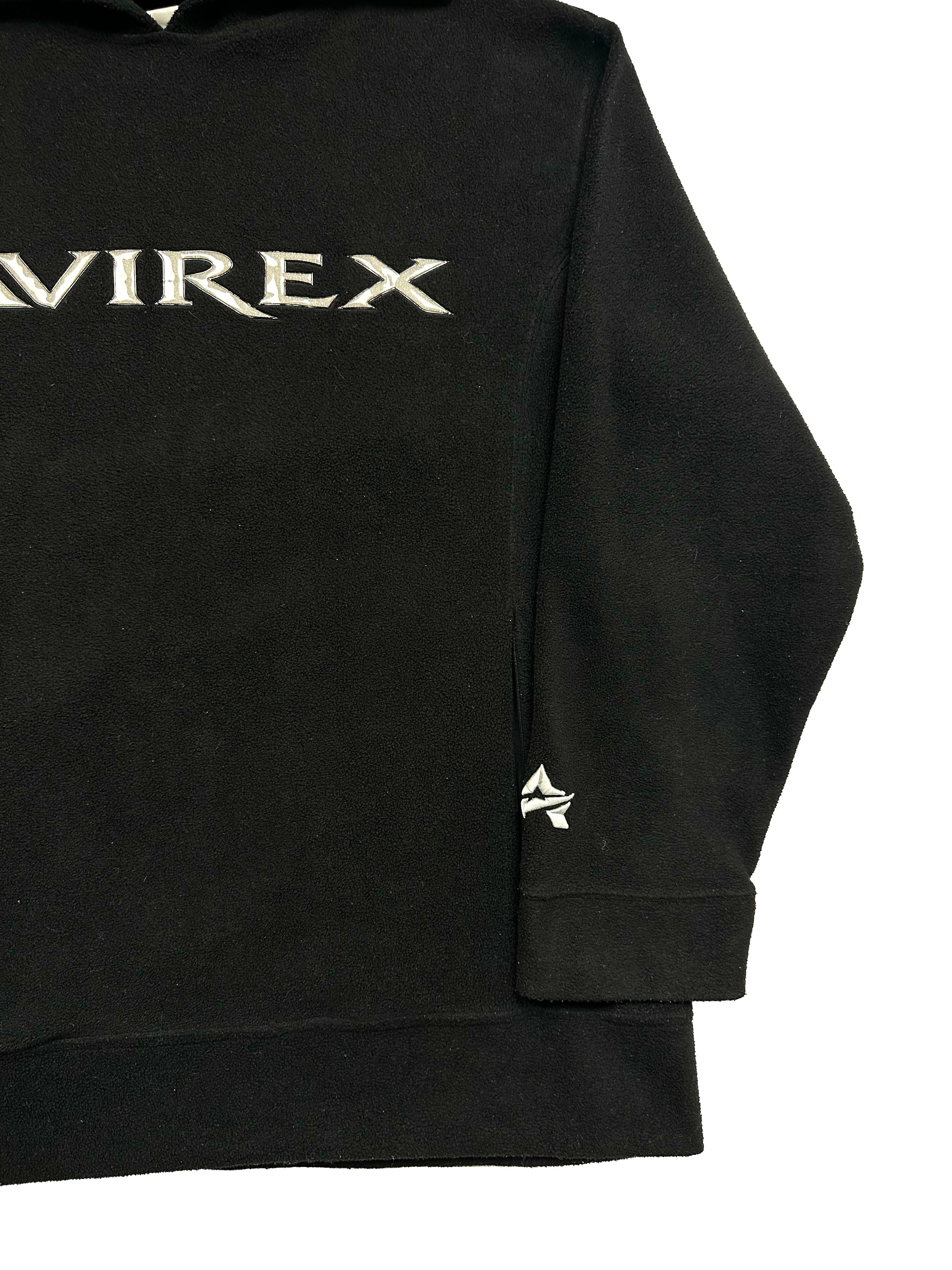 Avirex Black Fleece Hoodie 90's