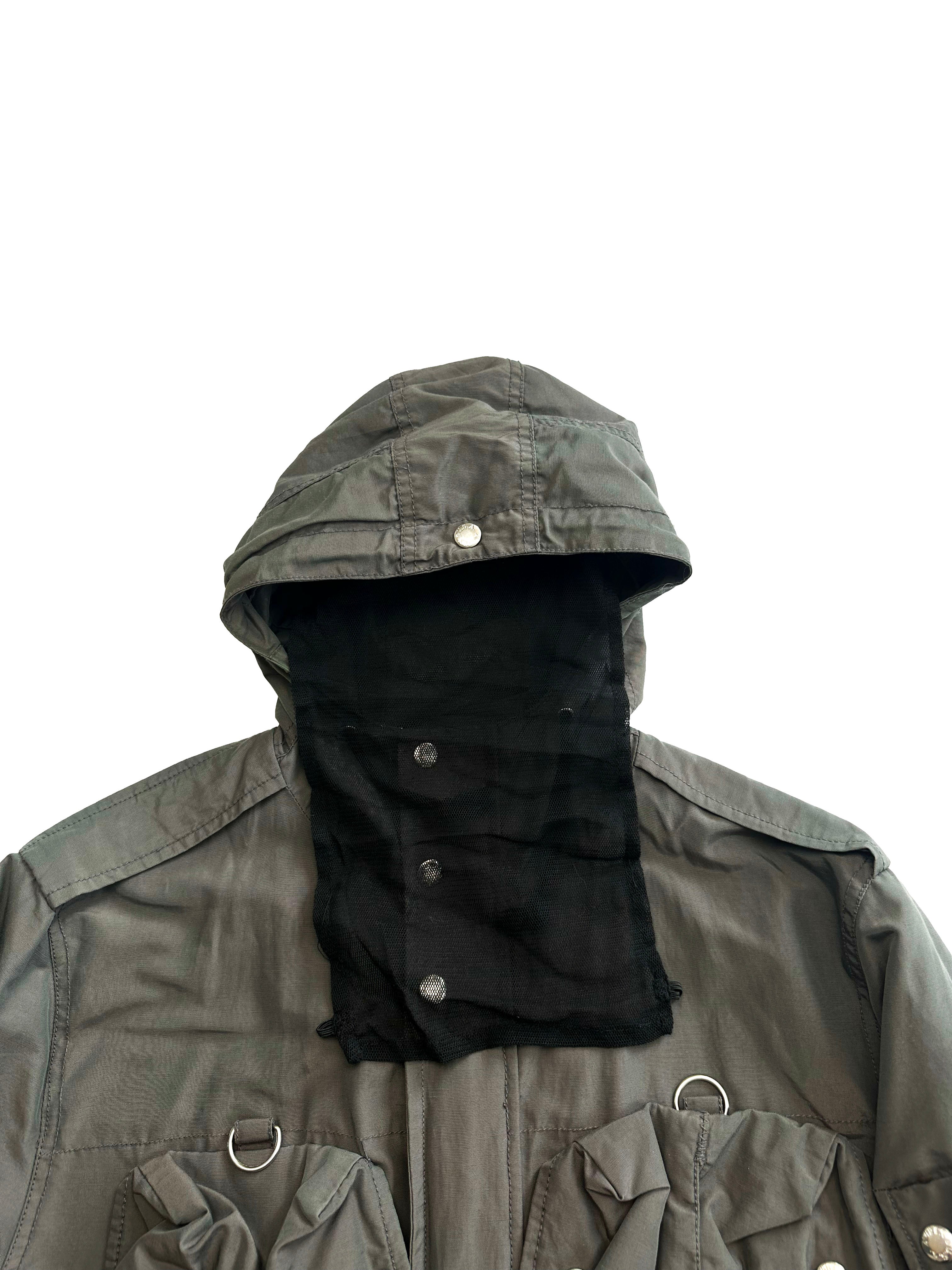 Avirex Multi Pocket Face Covering Jacket 80's