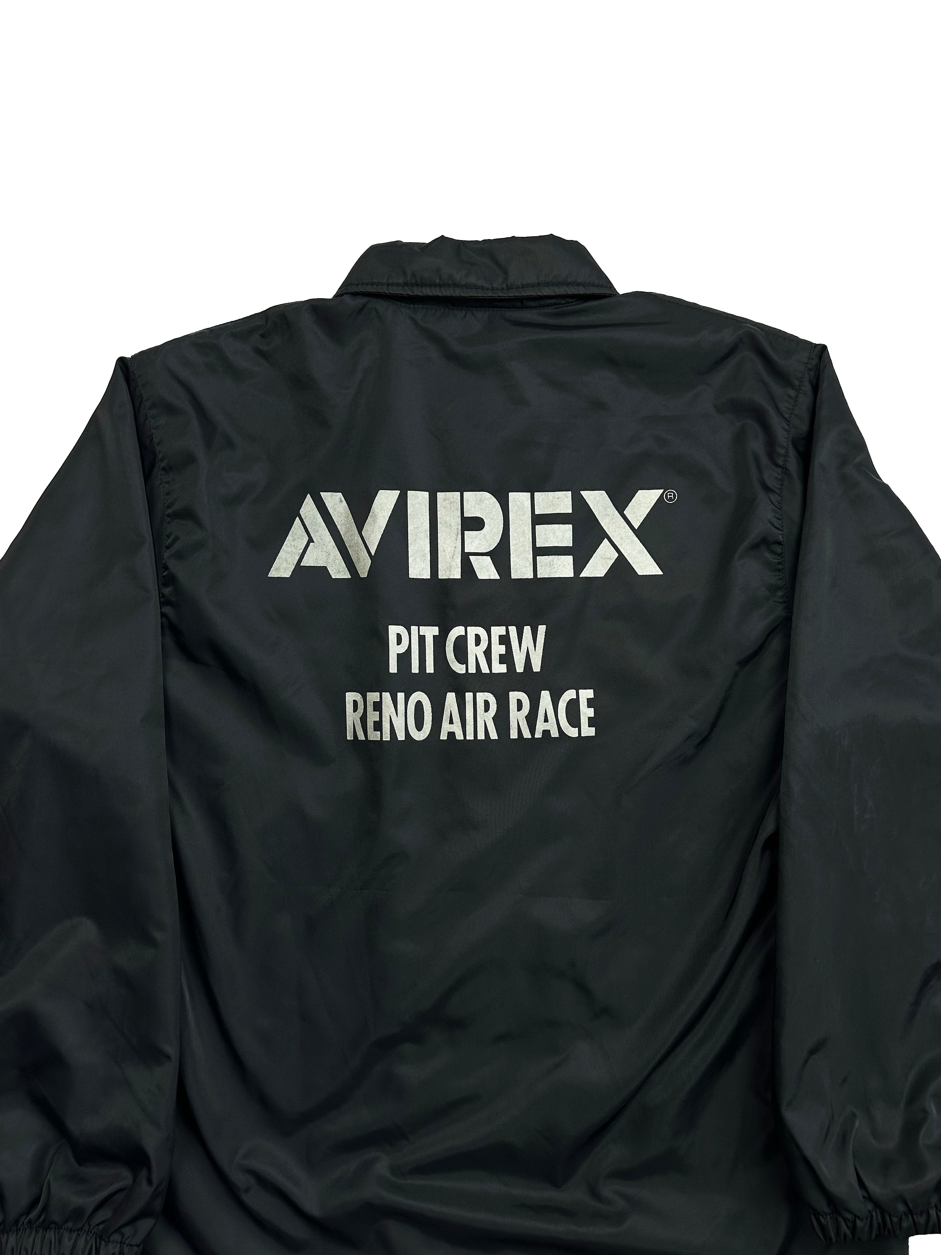 Avirex Black Coach Jacket 90's