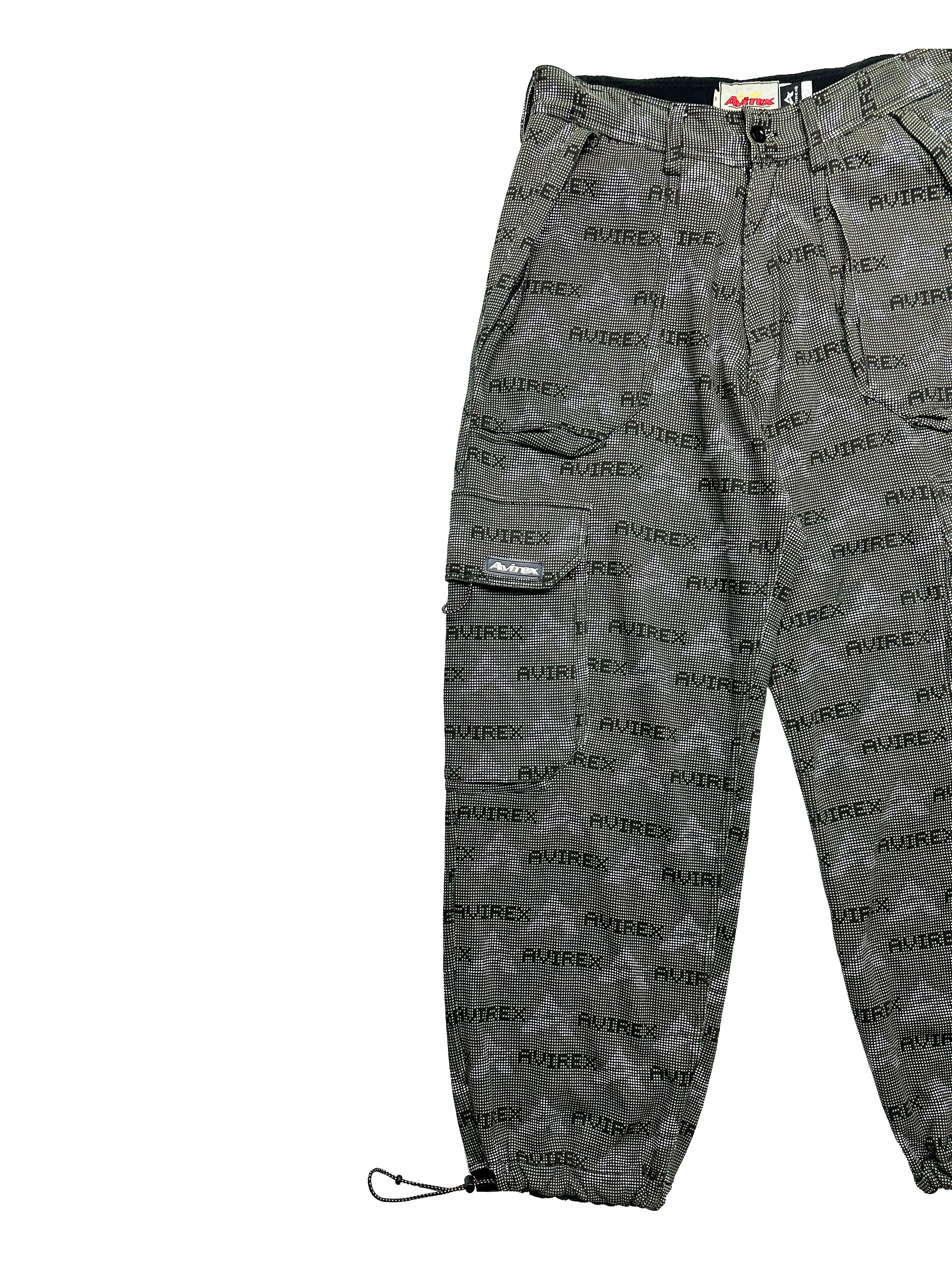 Avirex Spell Out Cargo Trousers 90's