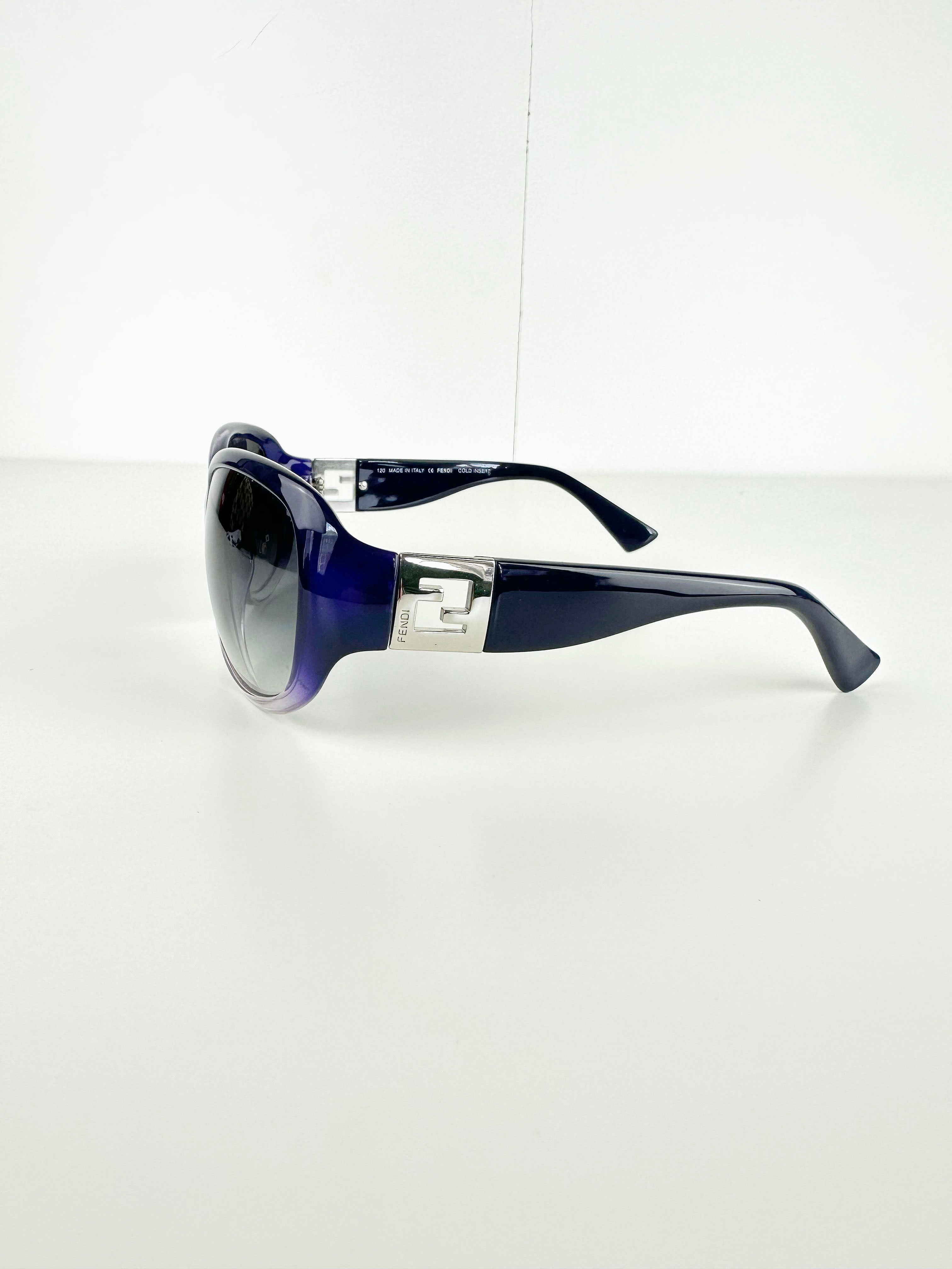 Fendi Purple/Grey Sunglasses 90's