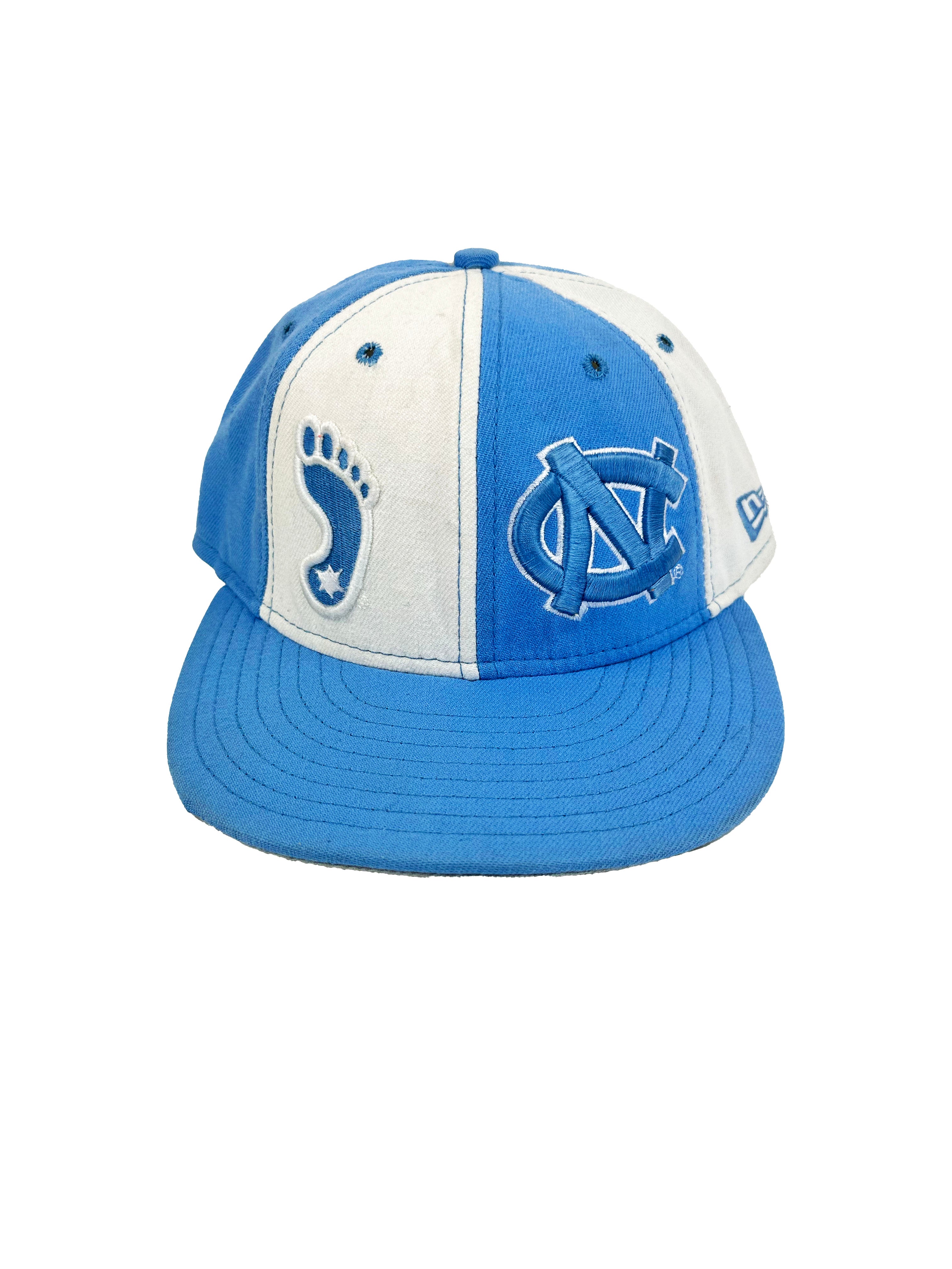 New Era Baby Blue Carolina Hat 00's
