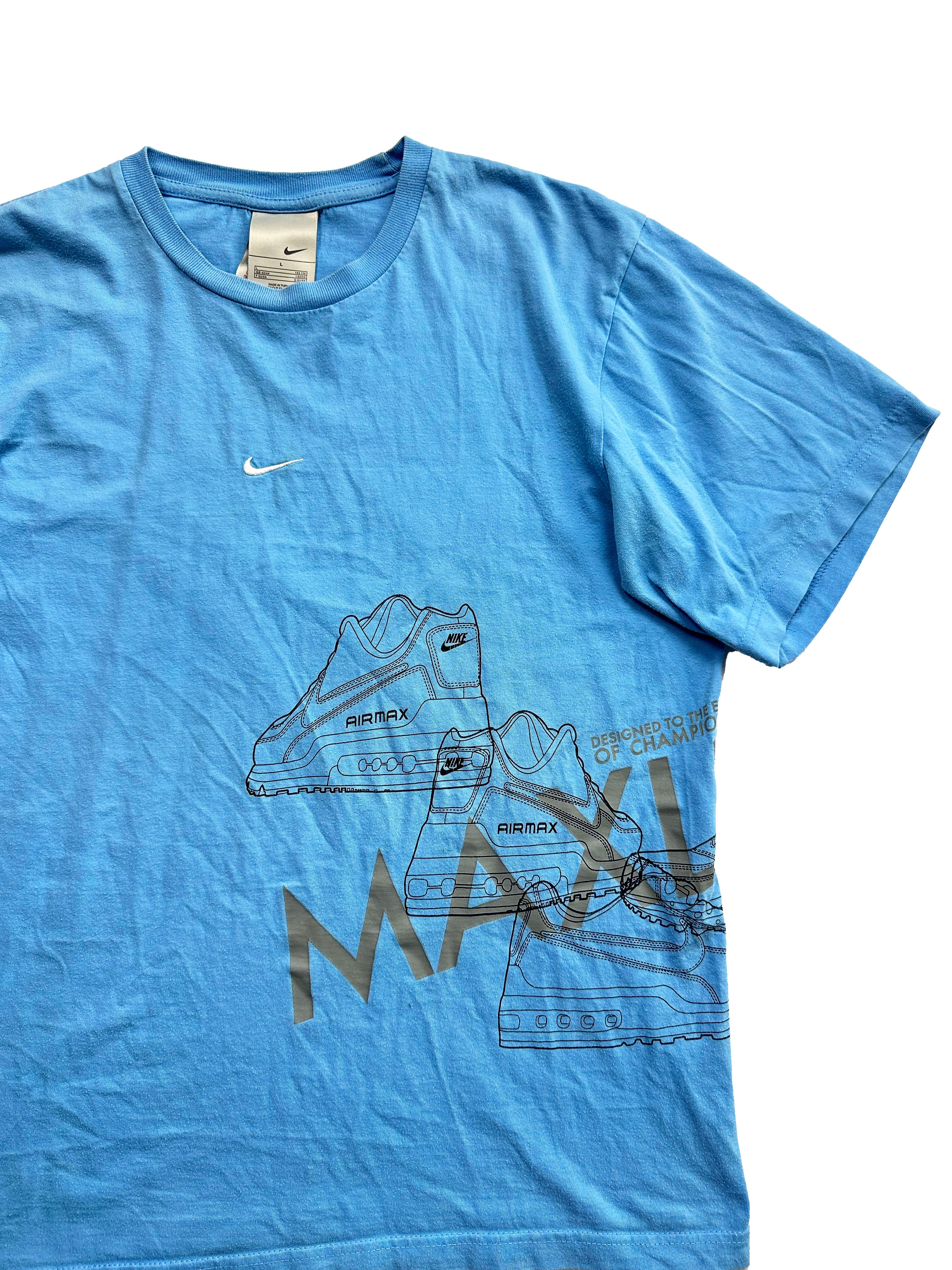 Nike Air Max LTD Baby Blue T-shirt 00's