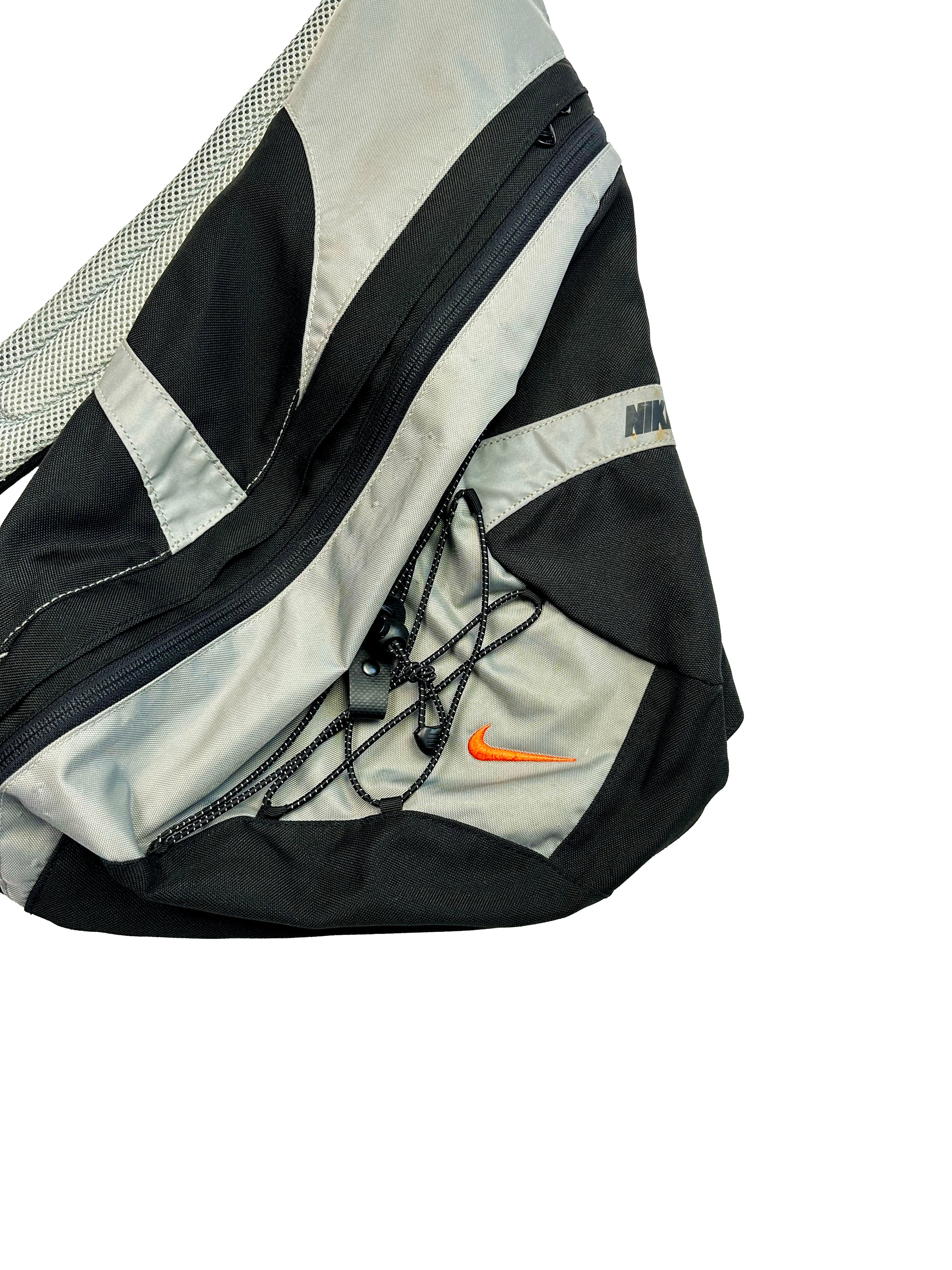 Nike Grey Sling/Body Bag 00's