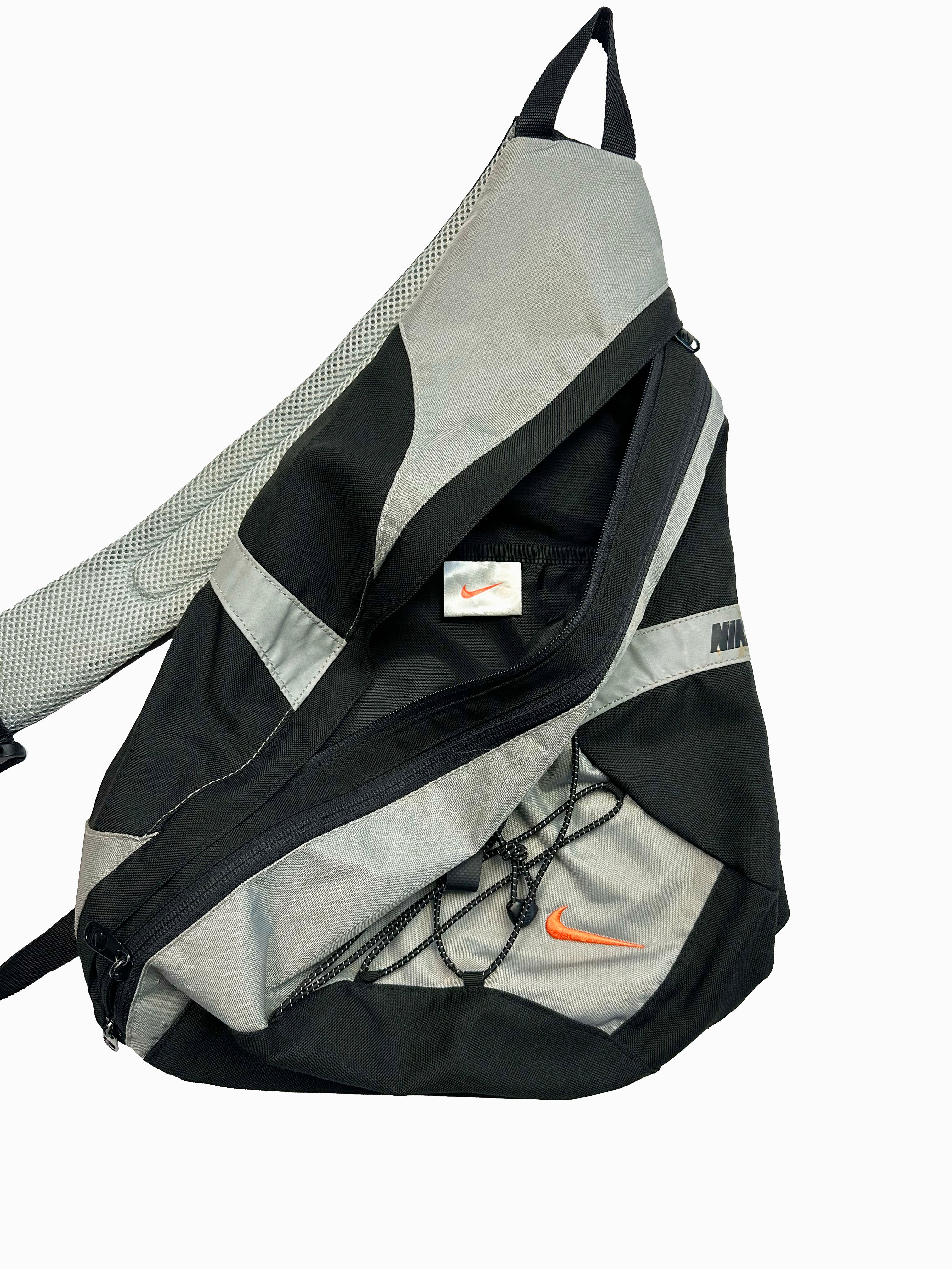 Nike Grey Sling/Body Bag 00's