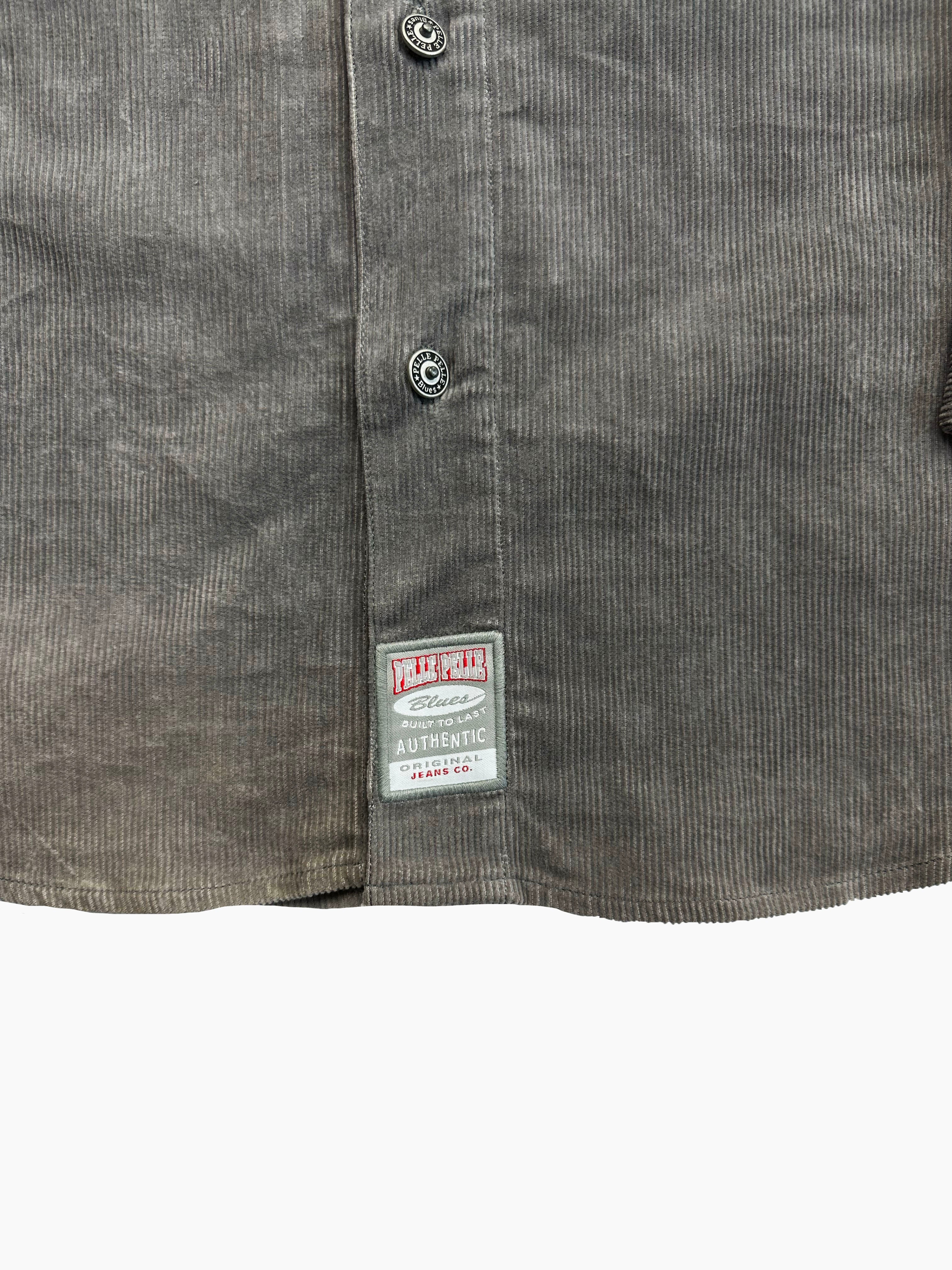 Pelle Pelle Grey Cord Overshirt BNWT 90's