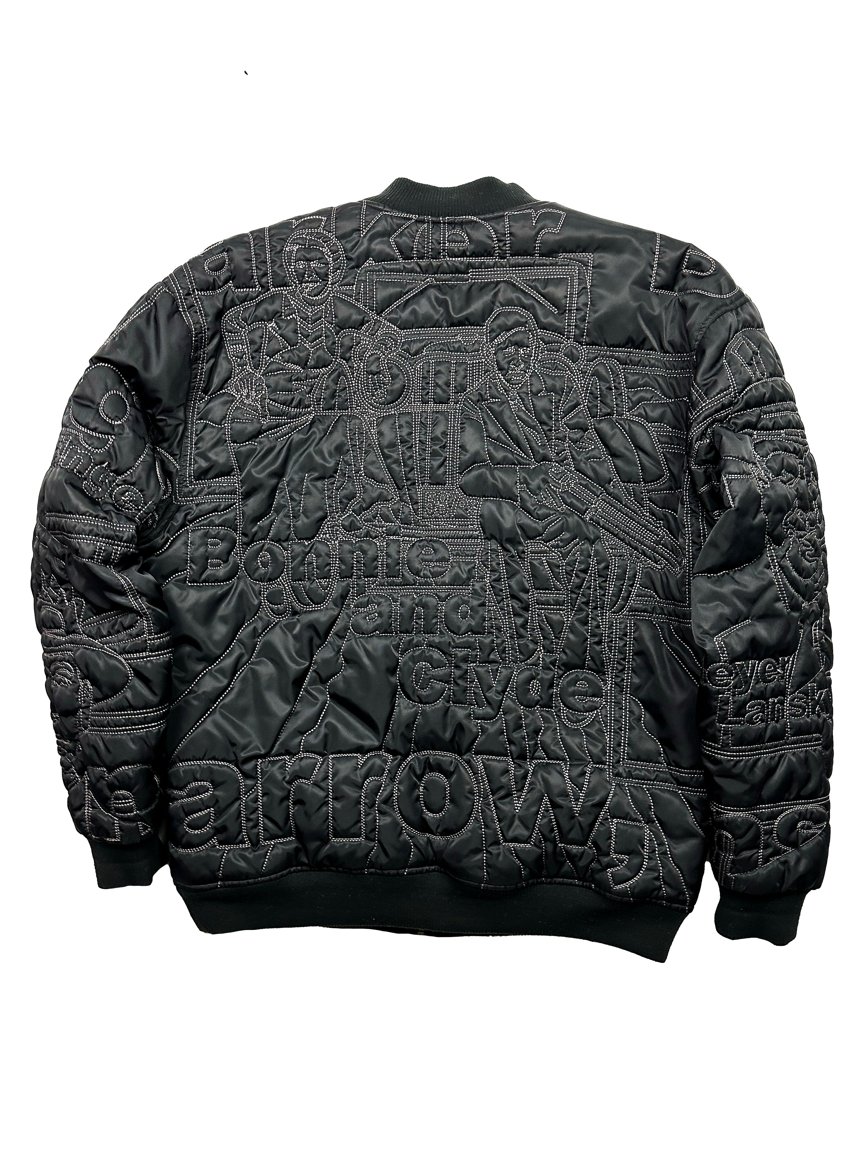 Pelle Pelle 'Gangsters' Embroidered Bomber 00's