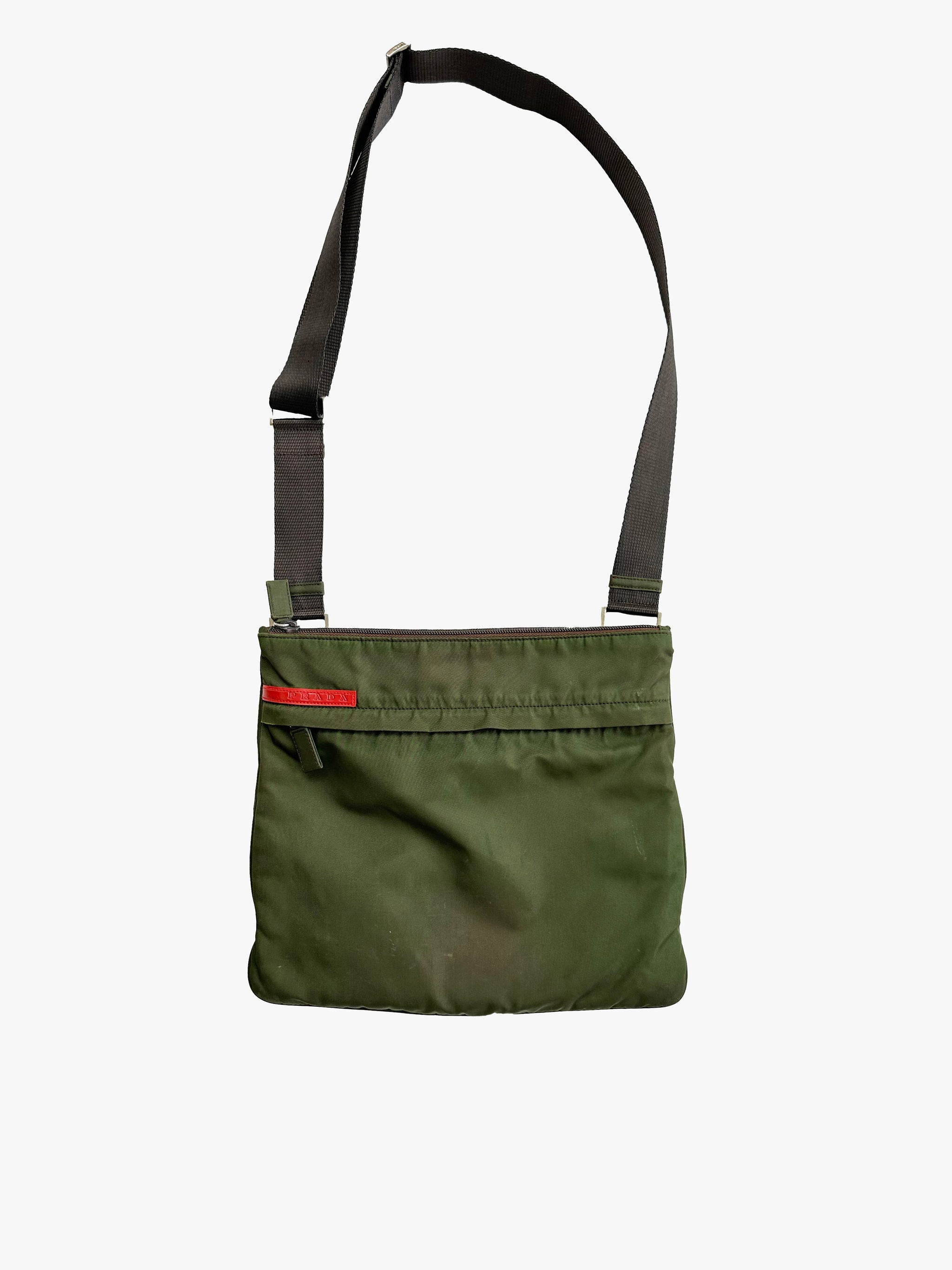 Prada Sport Green Side Bag 00's – Sekkle