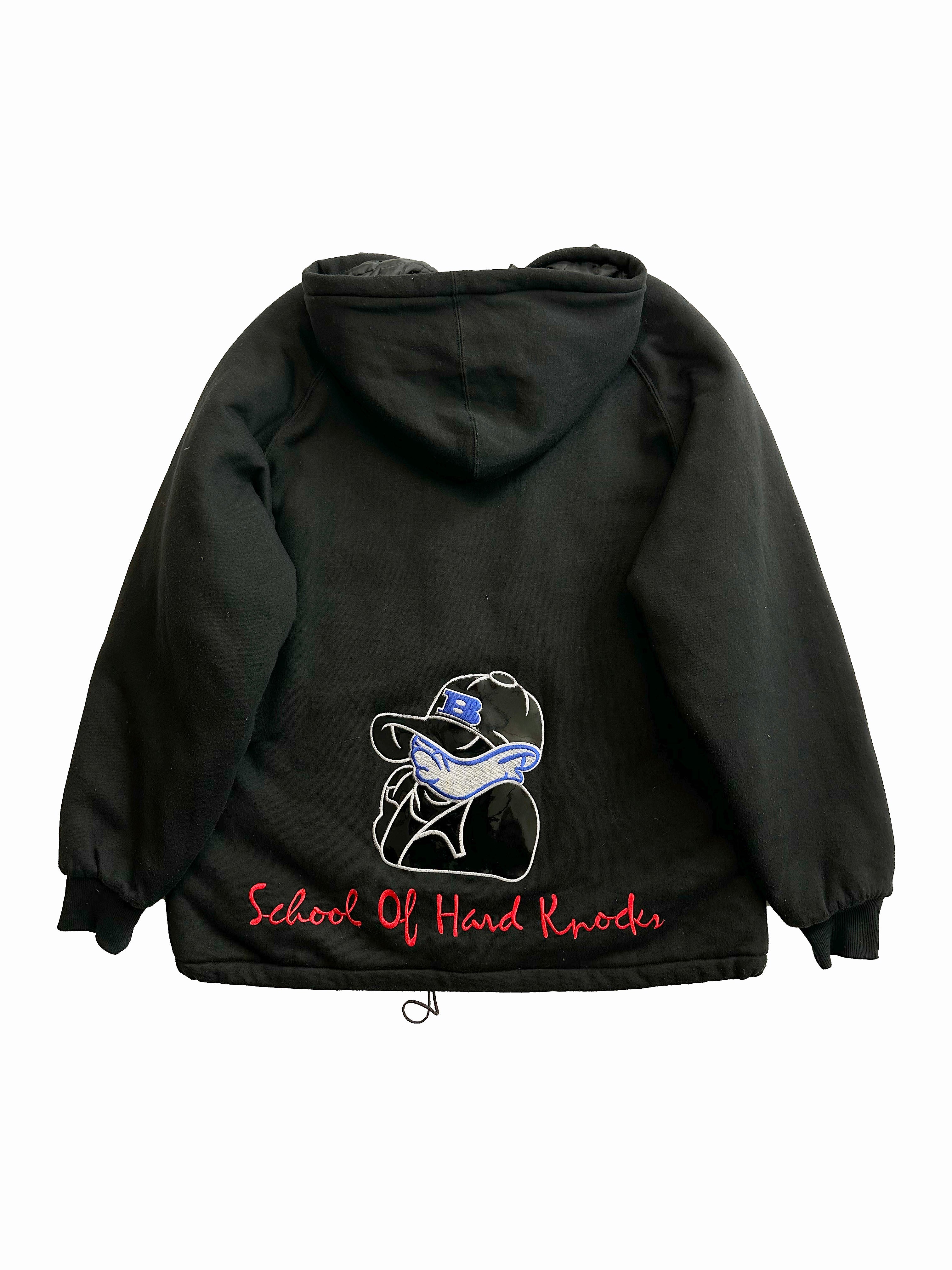 Sohk Black Zip Up Jacket 90's