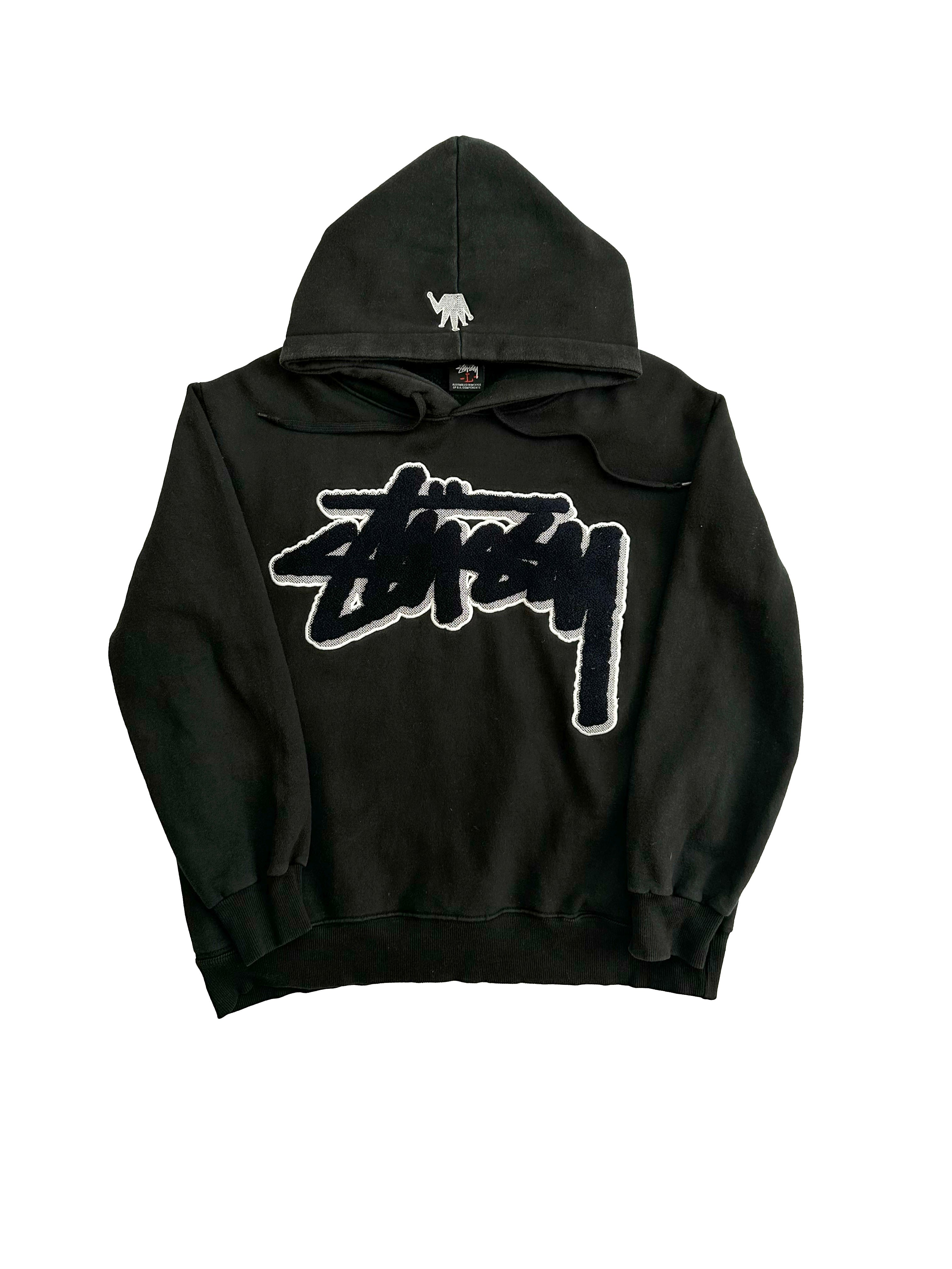 Stussy Spell Out Hoodie 00's