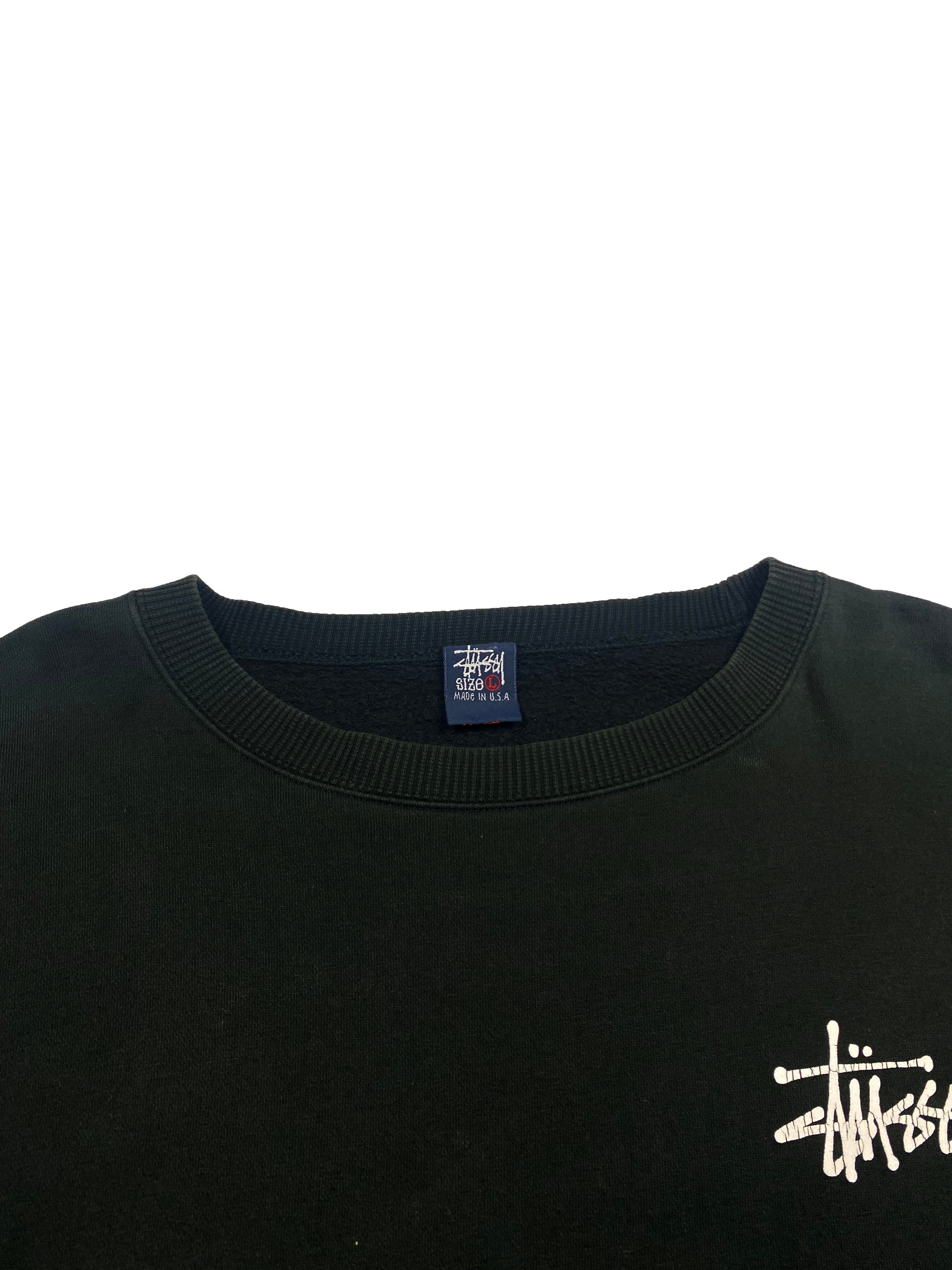 Stussy Black Dragon Sweatshirt 90's