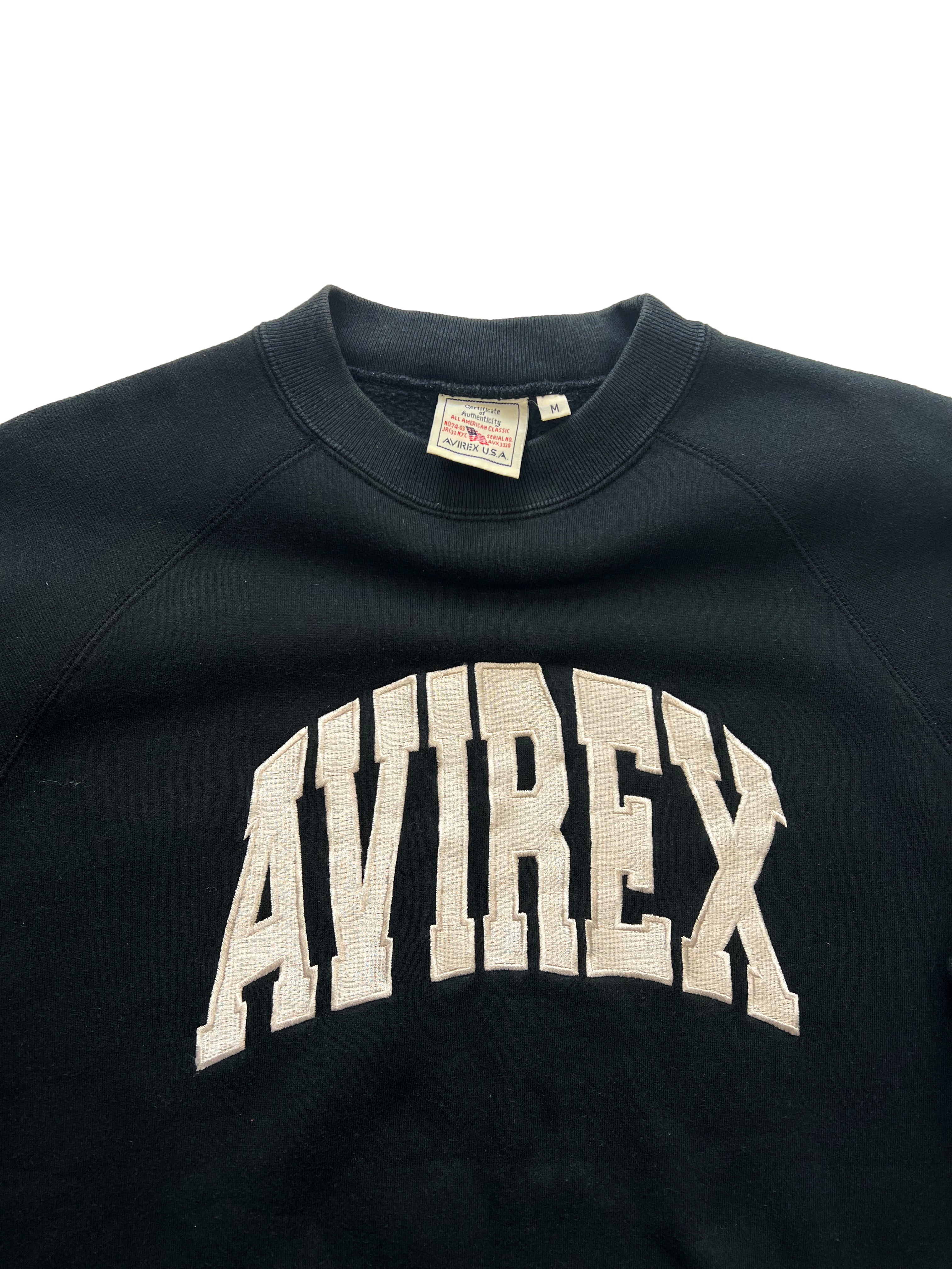 Avirex logo sweatshirt 00's