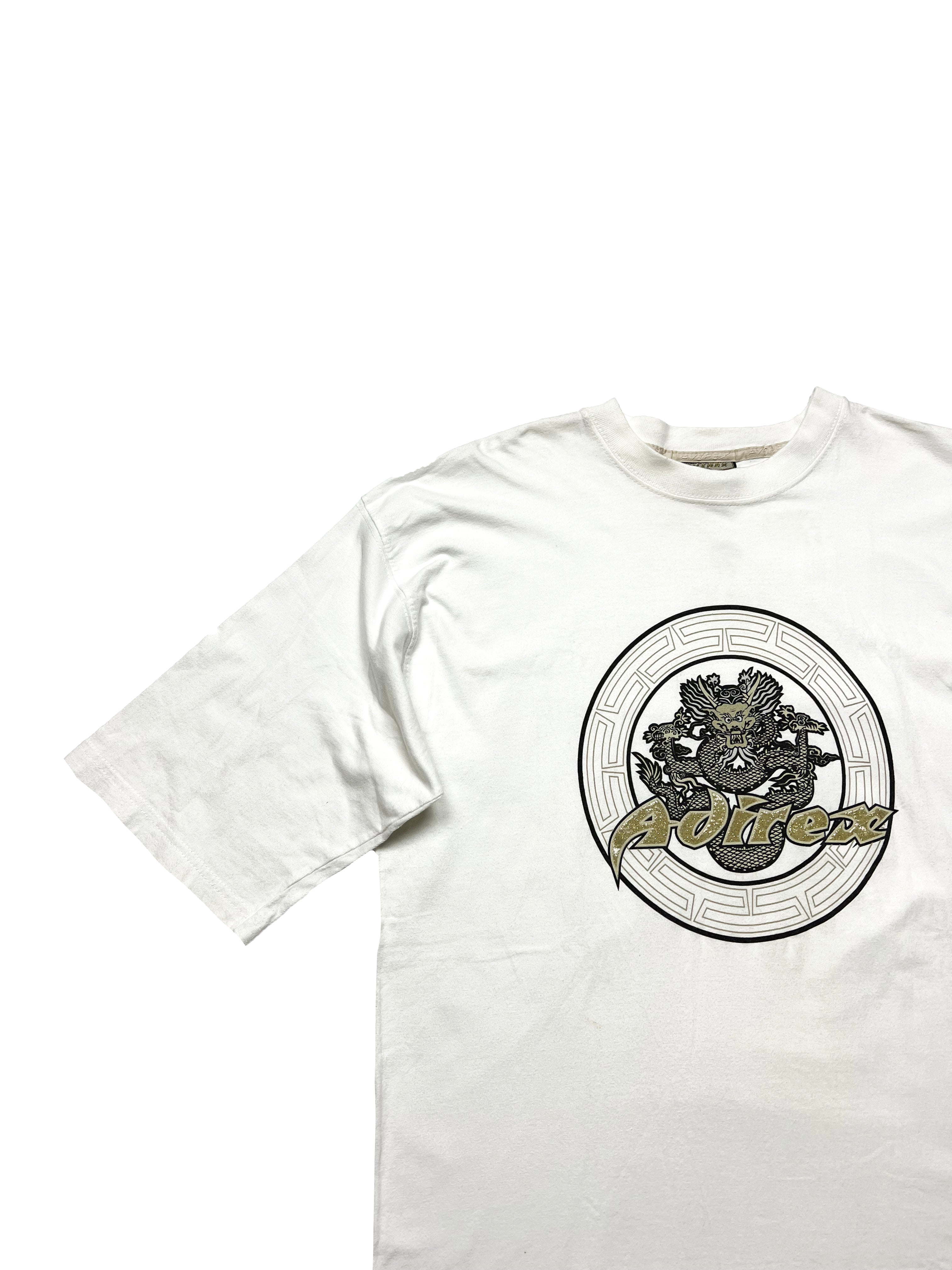 Avirex 'King Cobra' White T-shirt 90's
