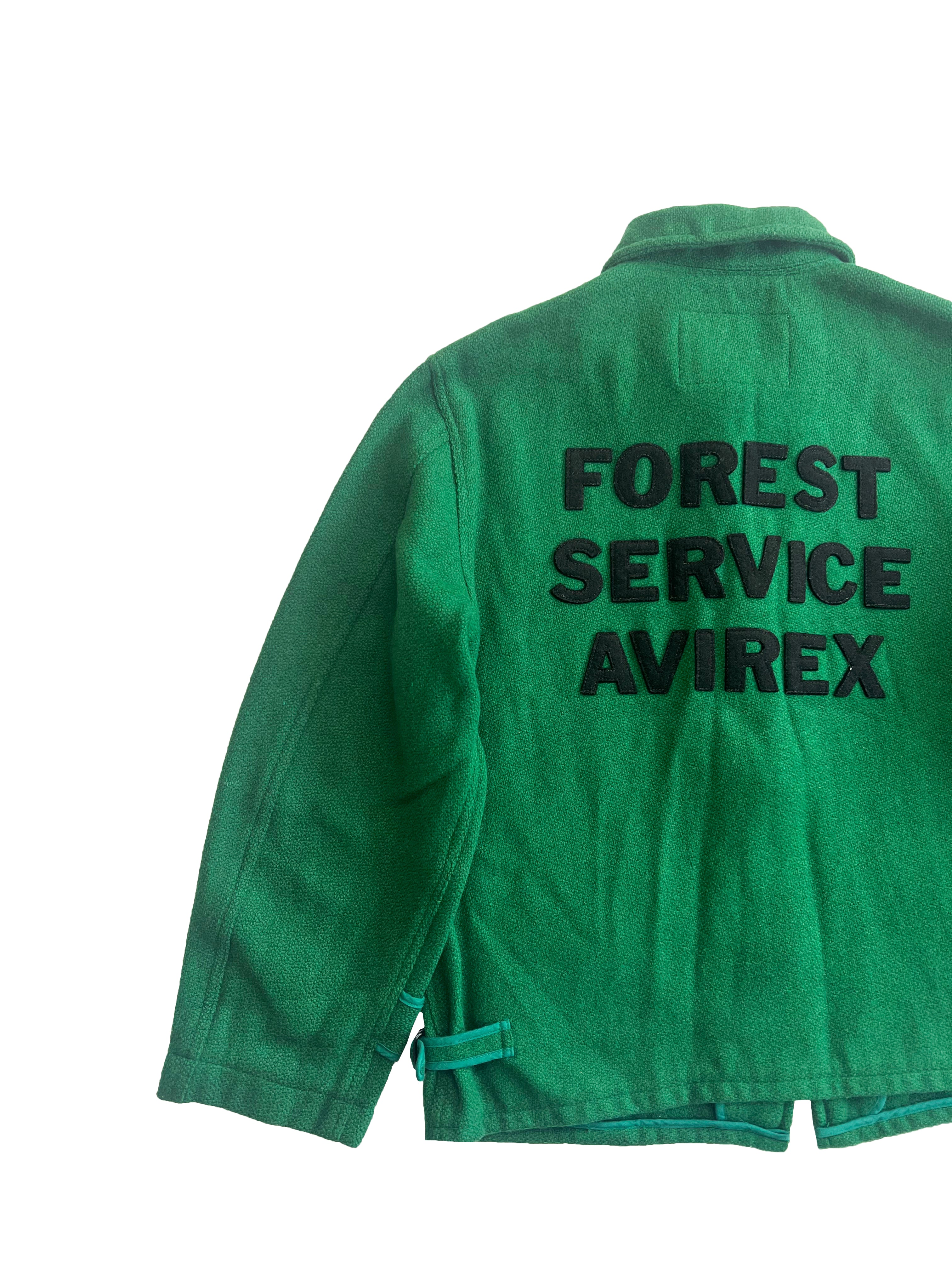 Avirex 'Forest Service' Green Jacket 80's