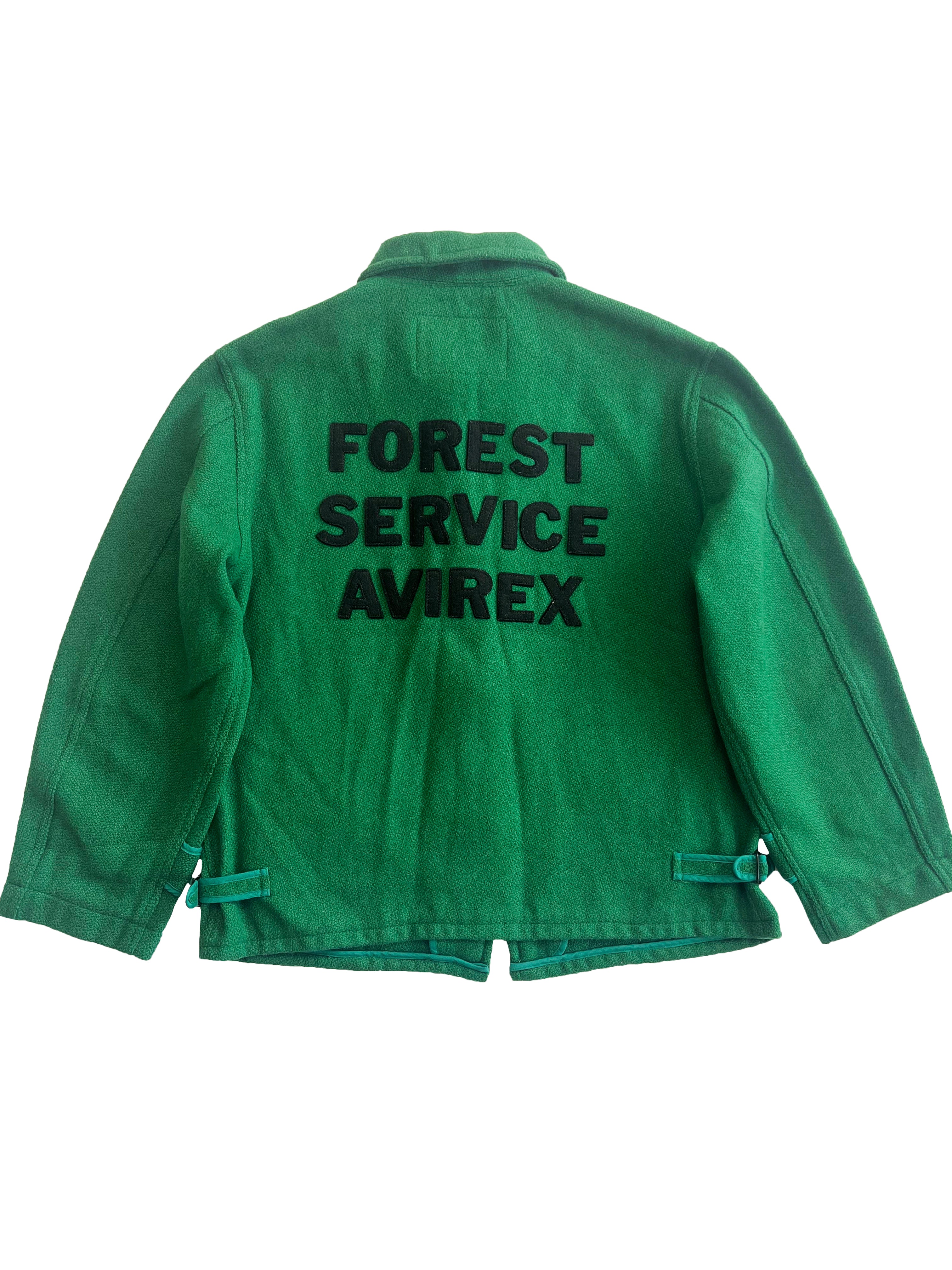Avirex 'Forest Service' Green Jacket 80's
