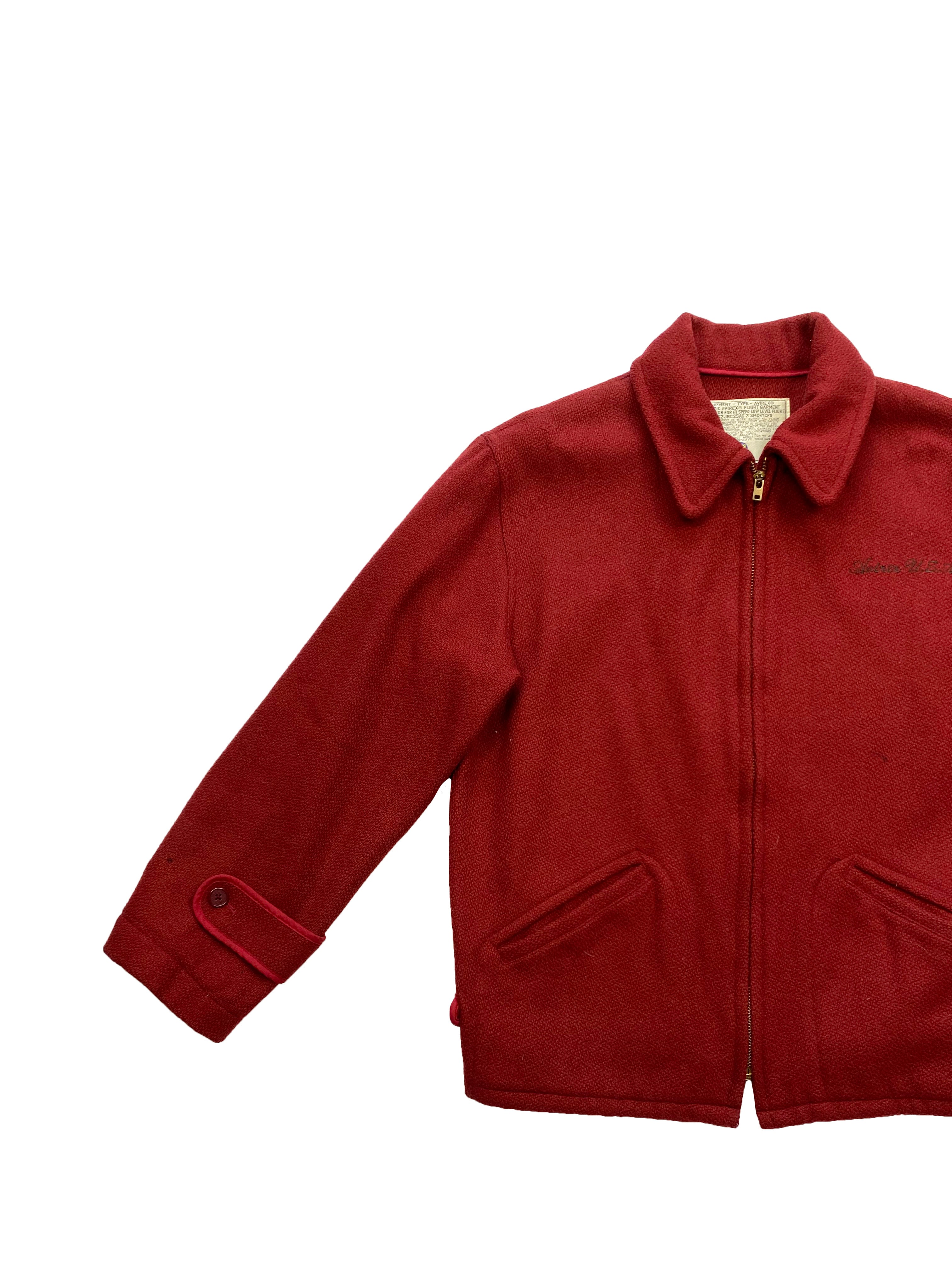 Avirex 'Forest Service' Red Jacket 80's