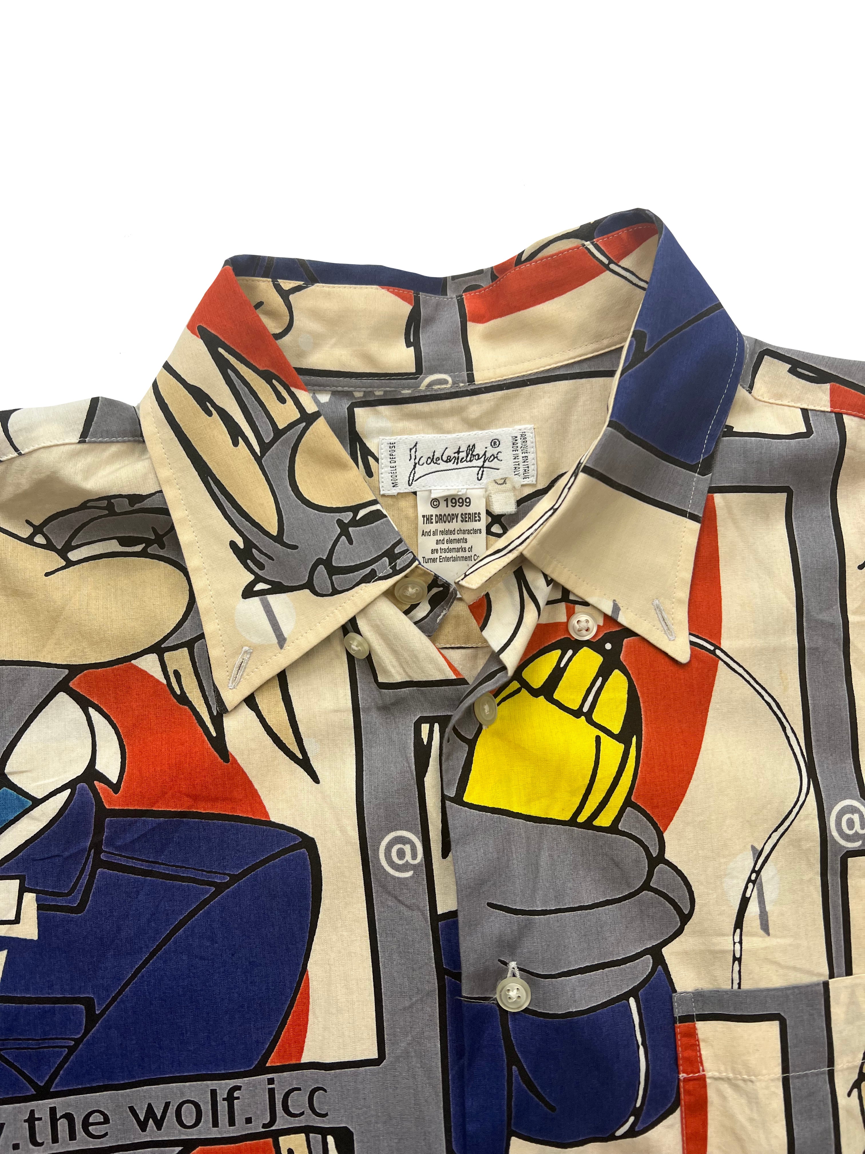 Castelbajac 'The Wolf' Print Shirt 1999