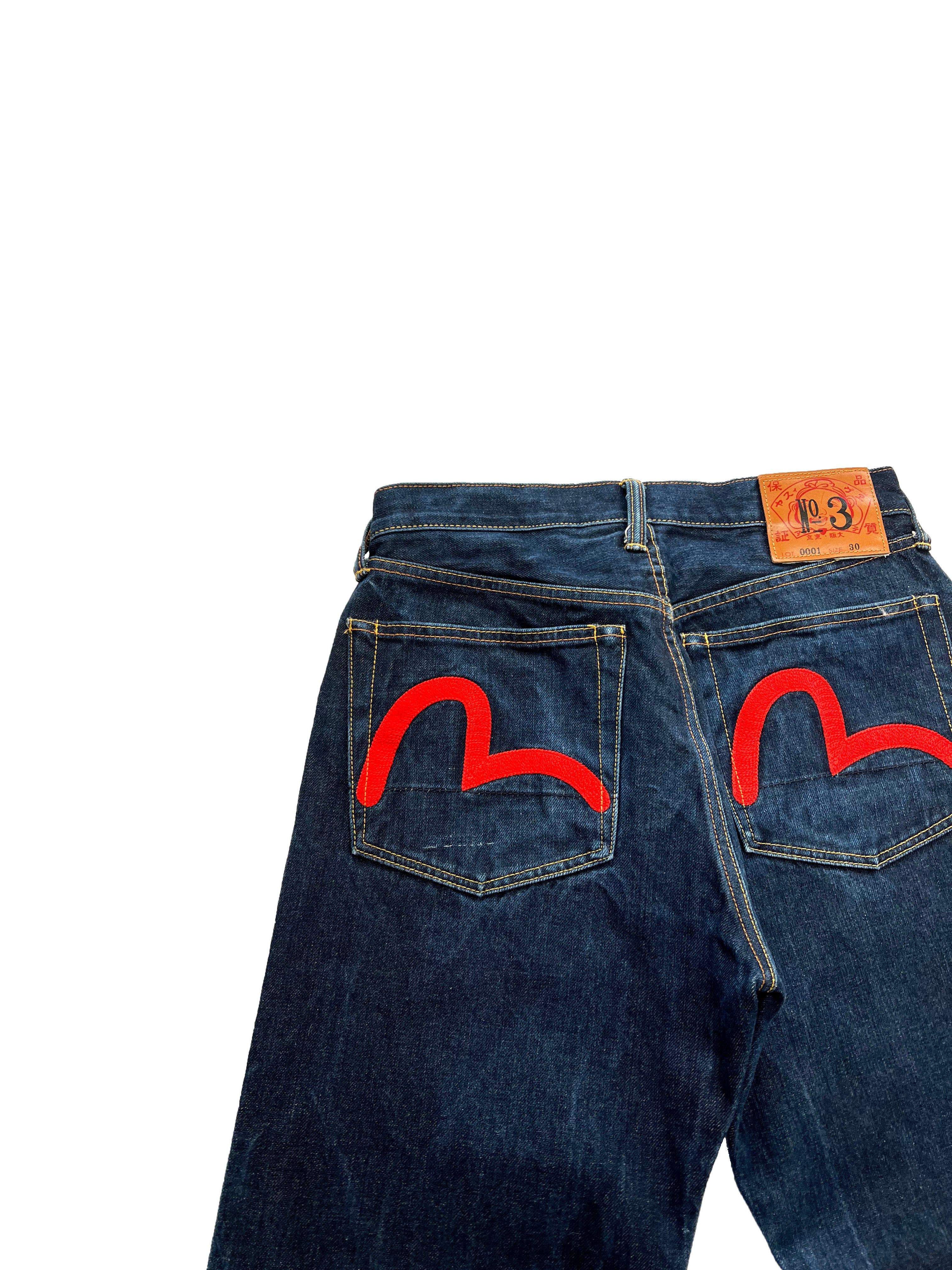 Evisu Denim Red Gull Jeans 2001