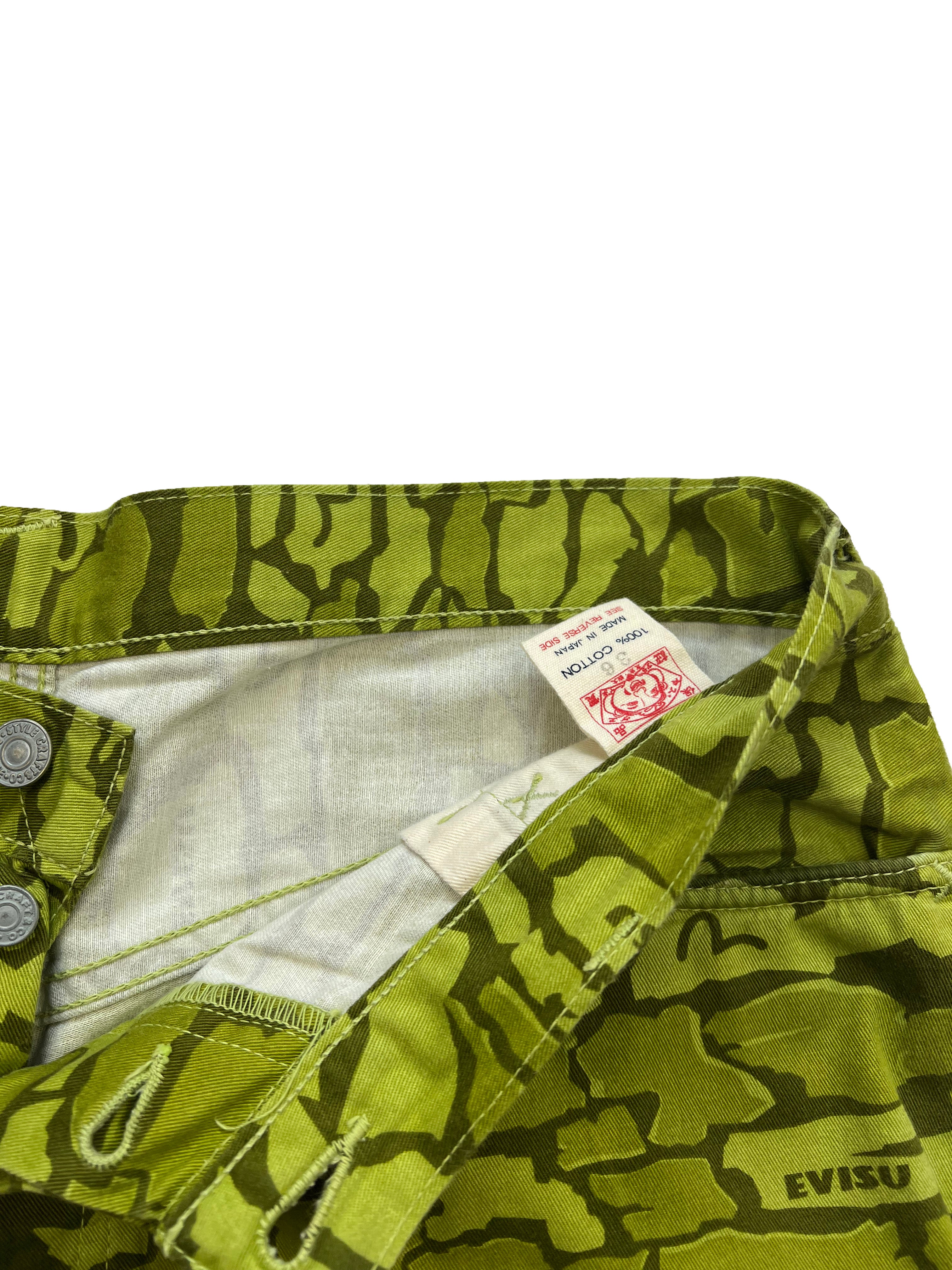 Evisu Spell Out Gull Shorts 2001