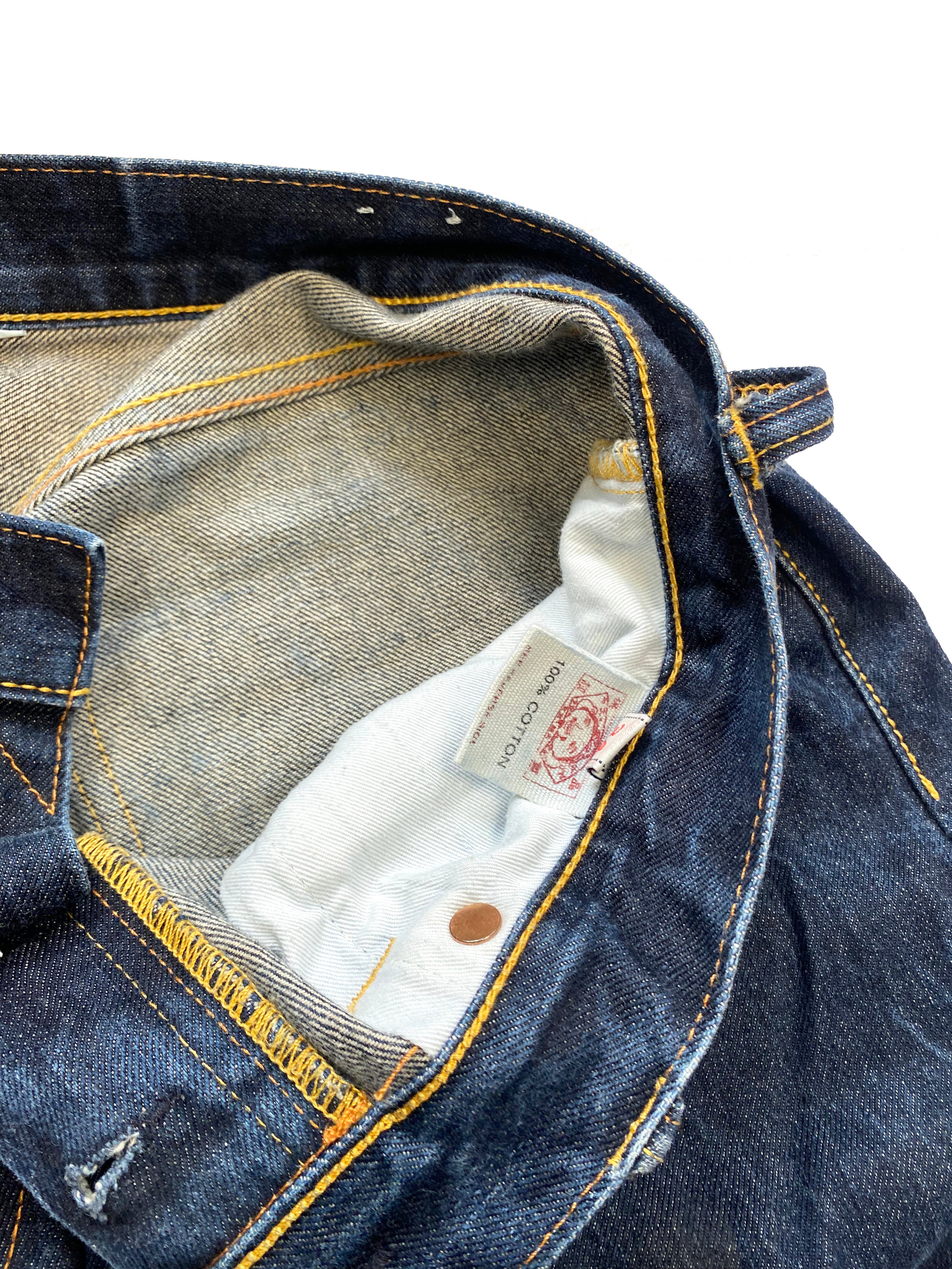 Evisu Multi Pocket Gold Gull Jeans 00's
