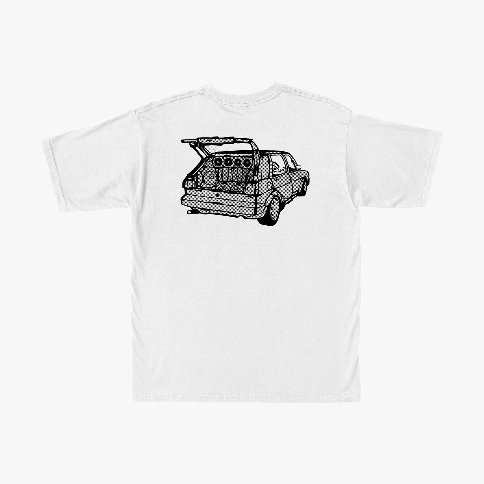 Sekkle x Carboot Club 'Rude Audio' T-shirt
