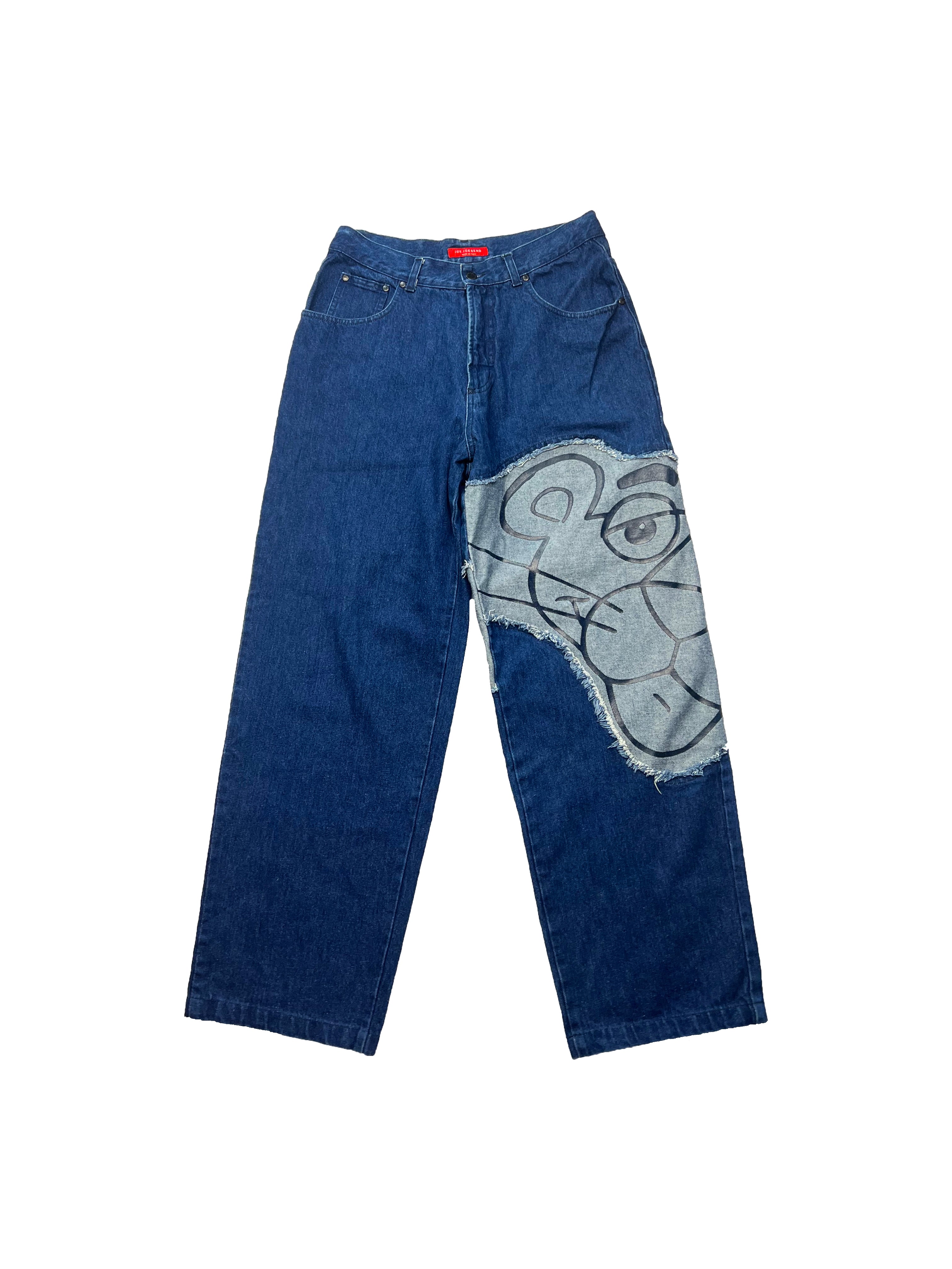 Iceberg Pink Panther Spell Out Jeans Circa 2000
