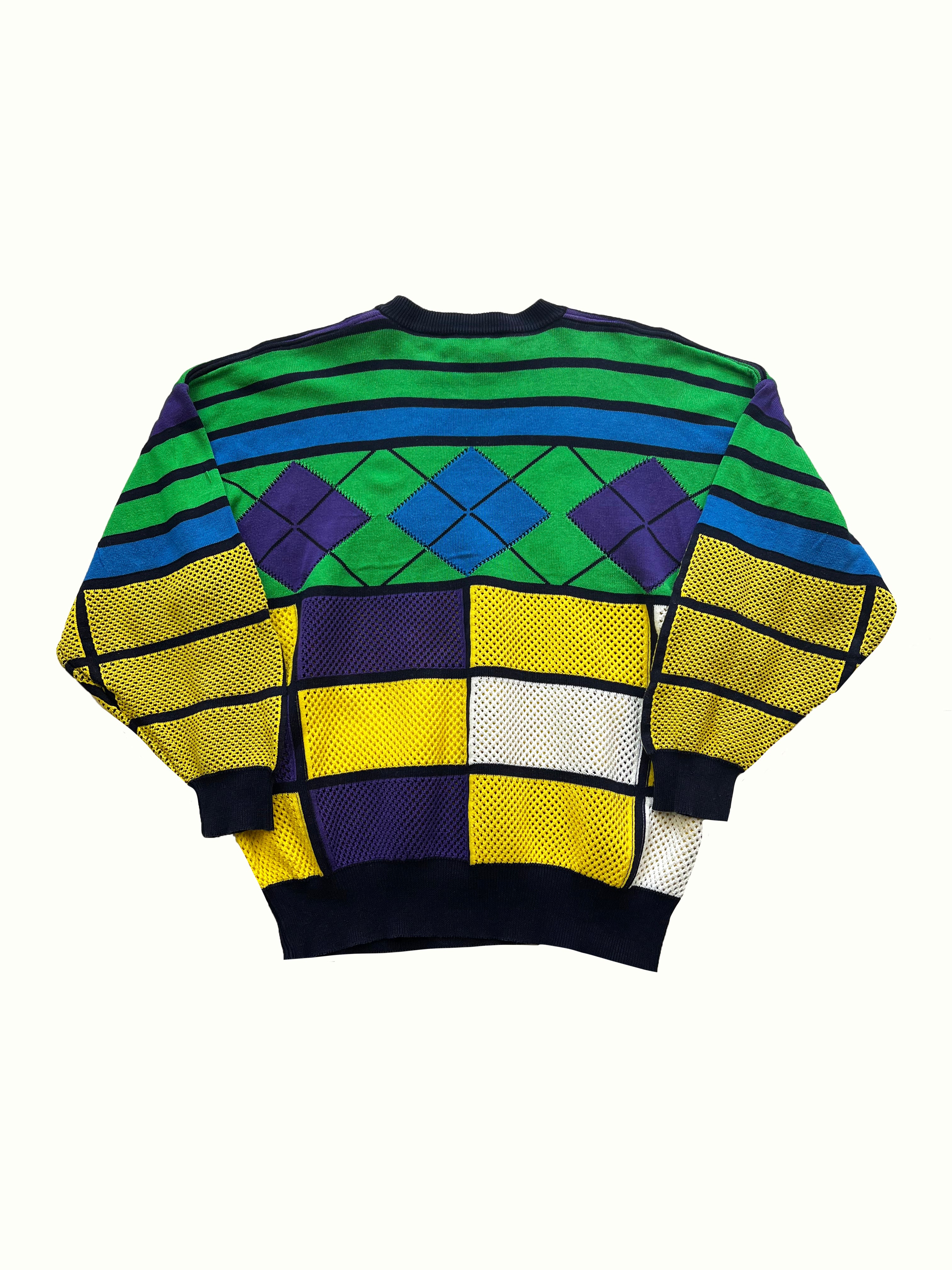 Instante Versace Wool Multi Knit 1992