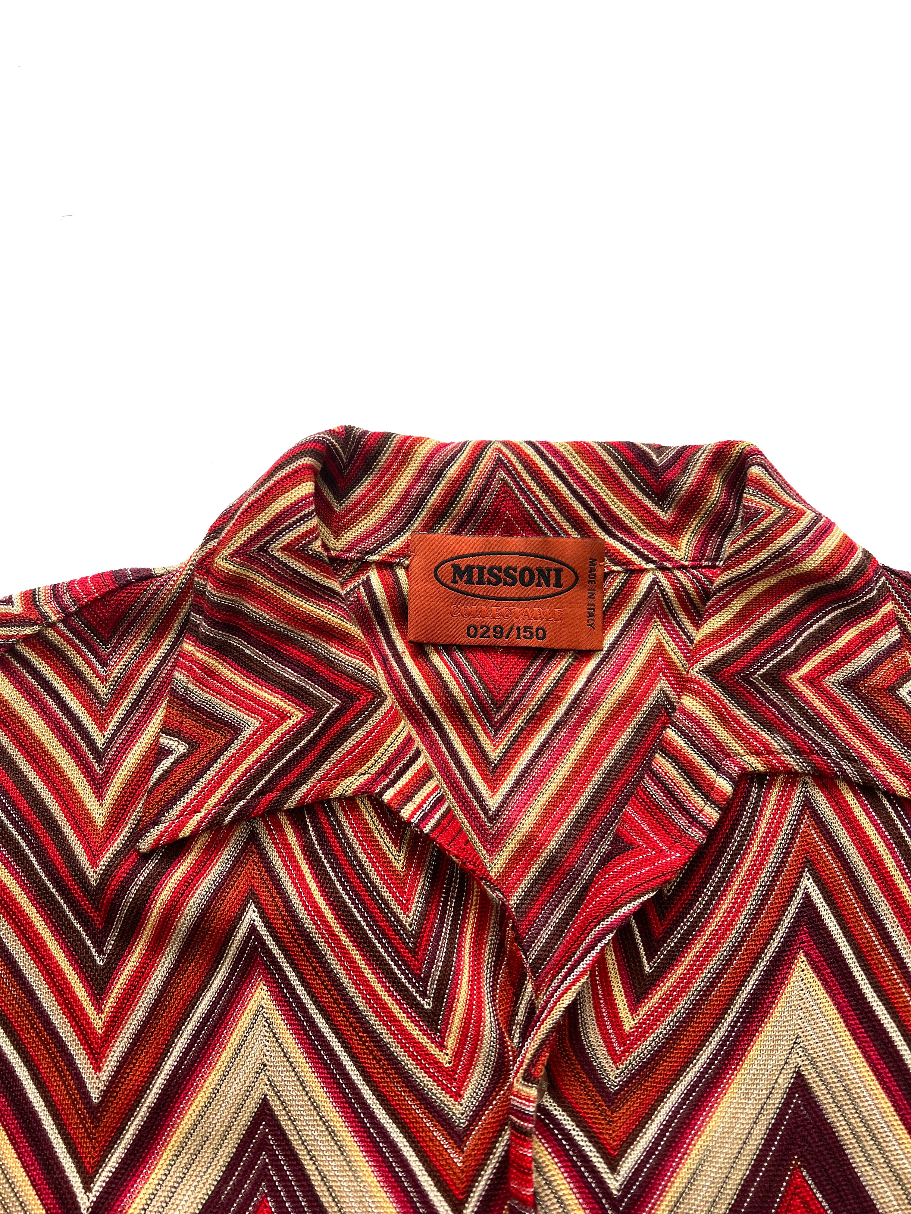 Missoni Textured Shirt 90's (Only 150 ever made)