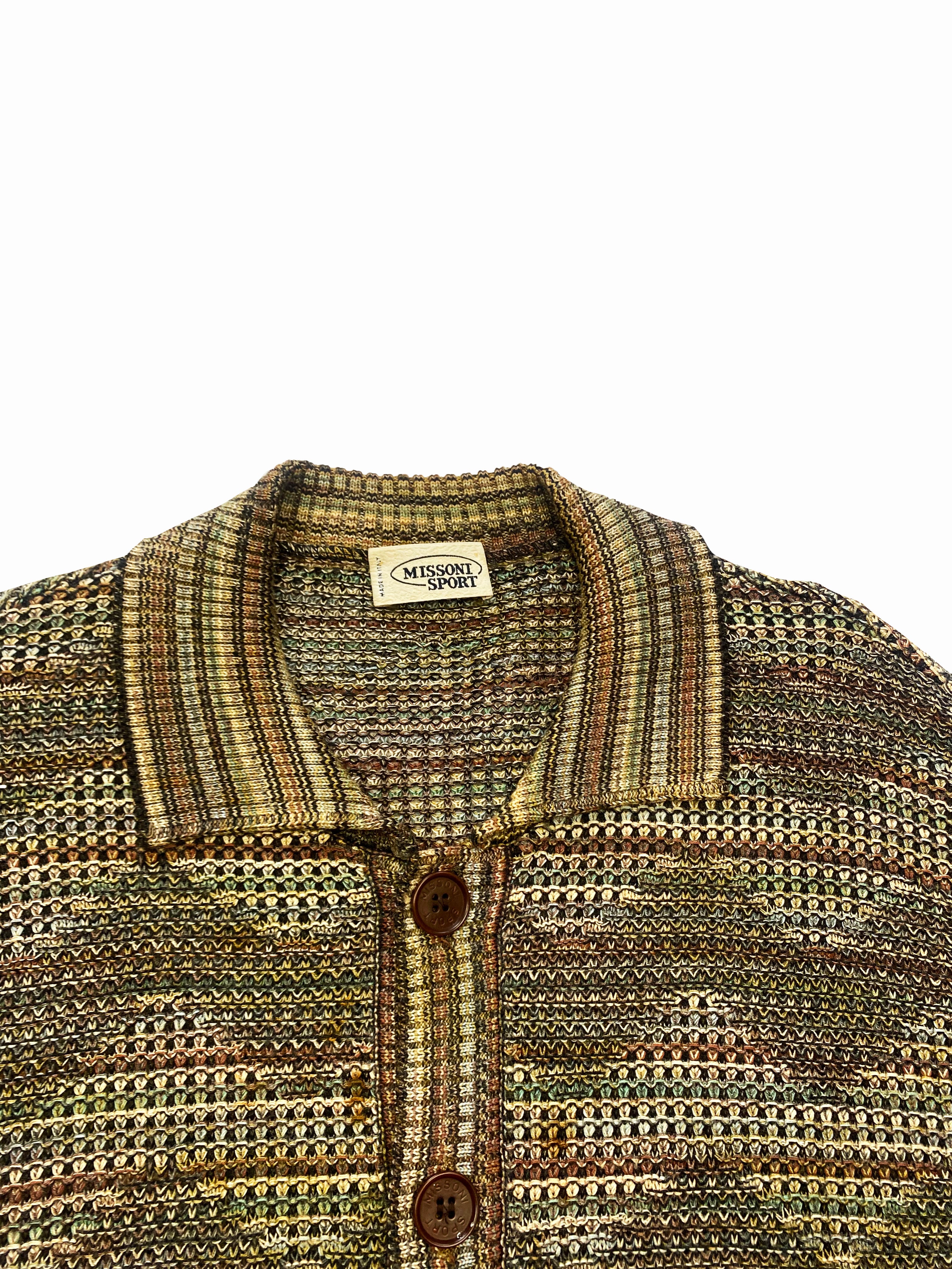 Missoni Button Up Wool Cardigan 90's