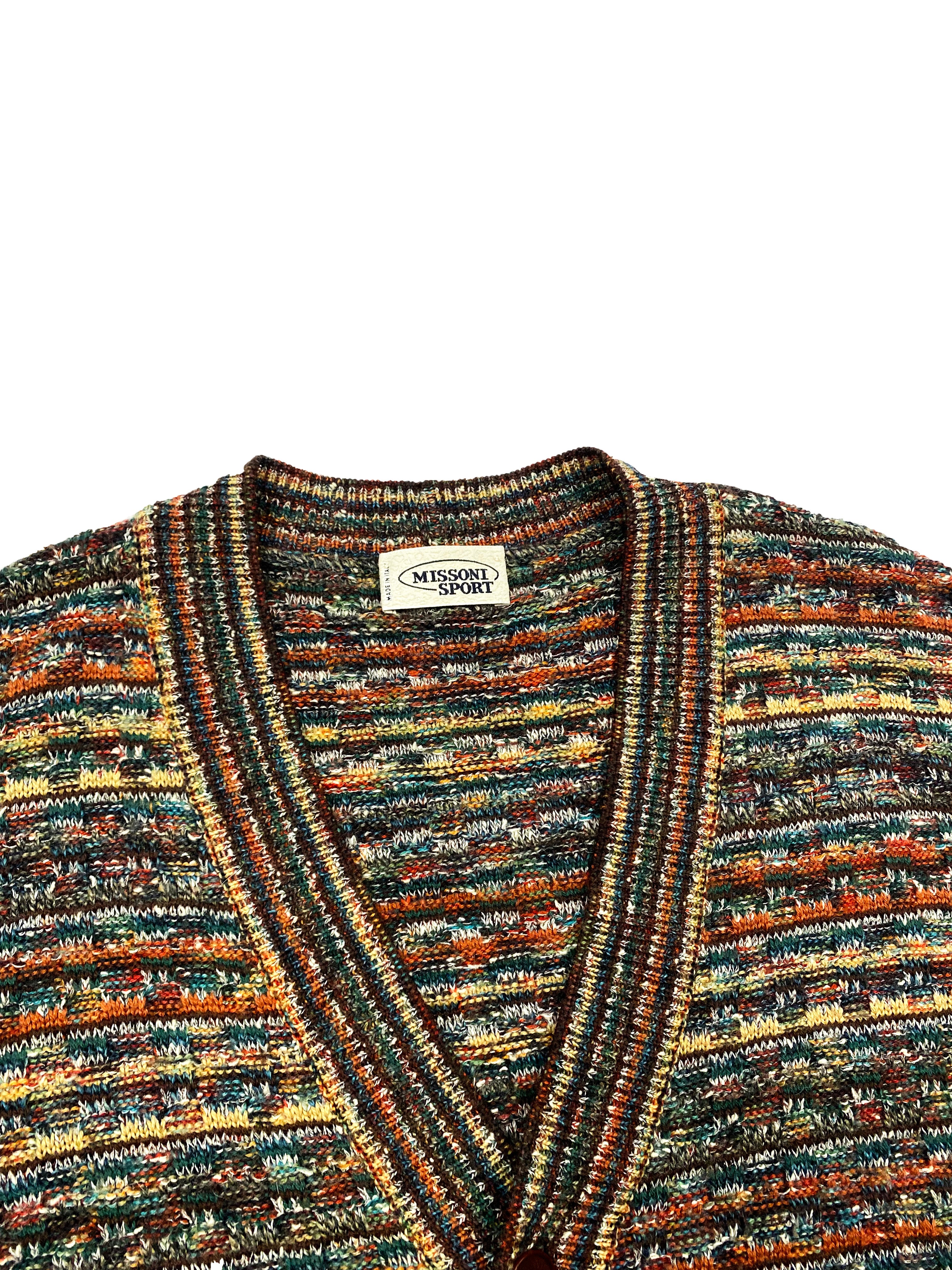 Missoni Textured Cardigan 90's