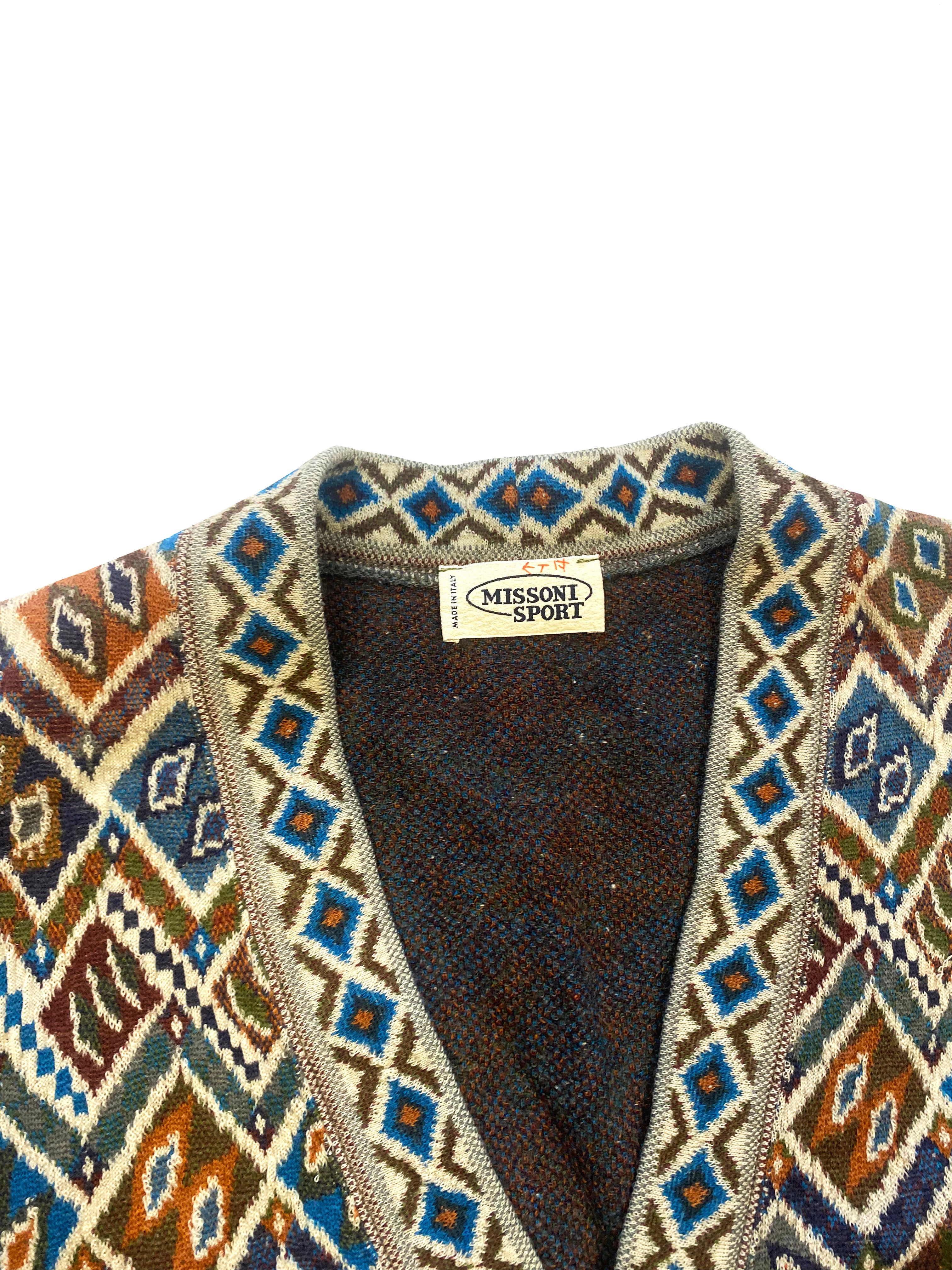 Missoni Cardigan Vest 90's