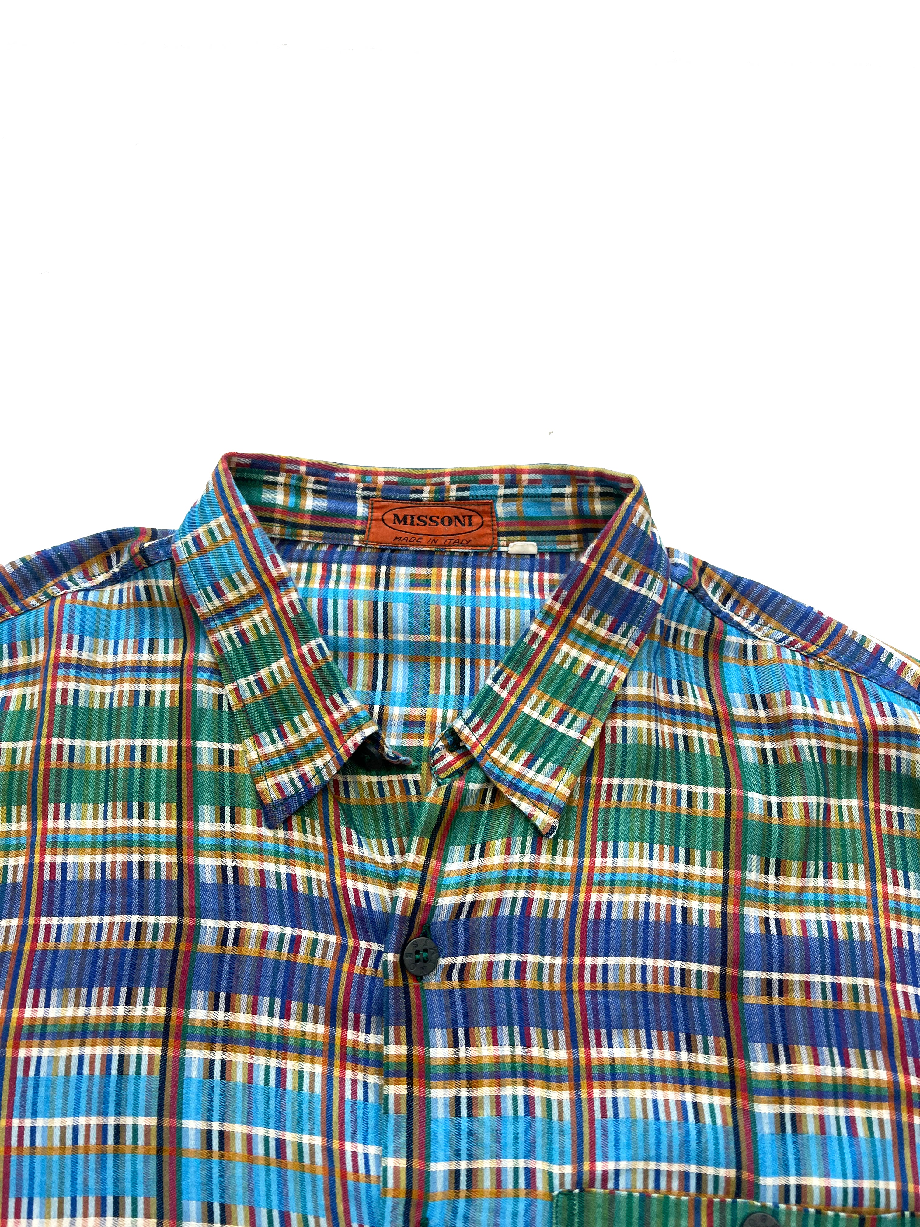 Missoni Patterned Shirt 90's