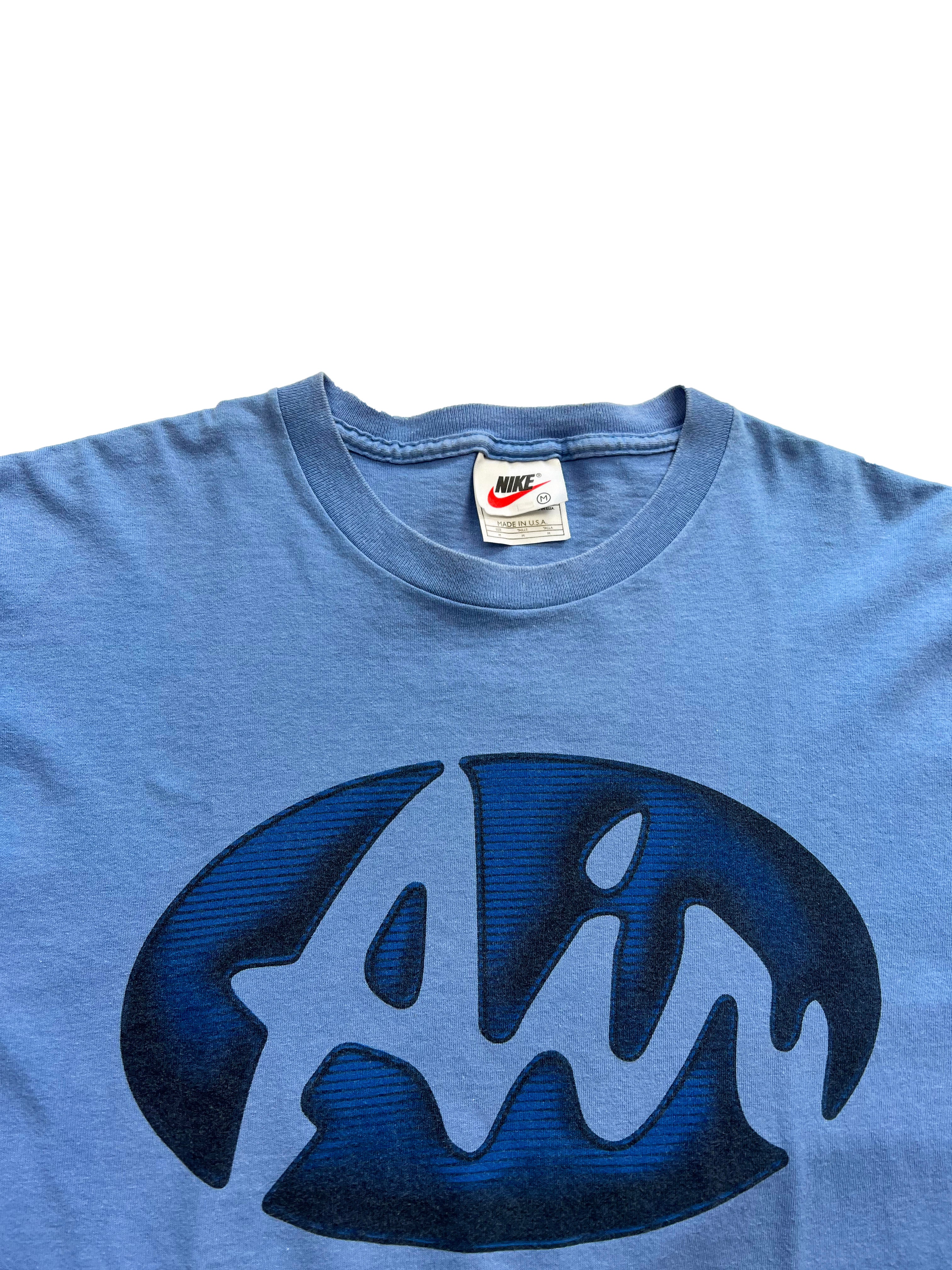 Nike Air Baby Blue T-shirt 90's