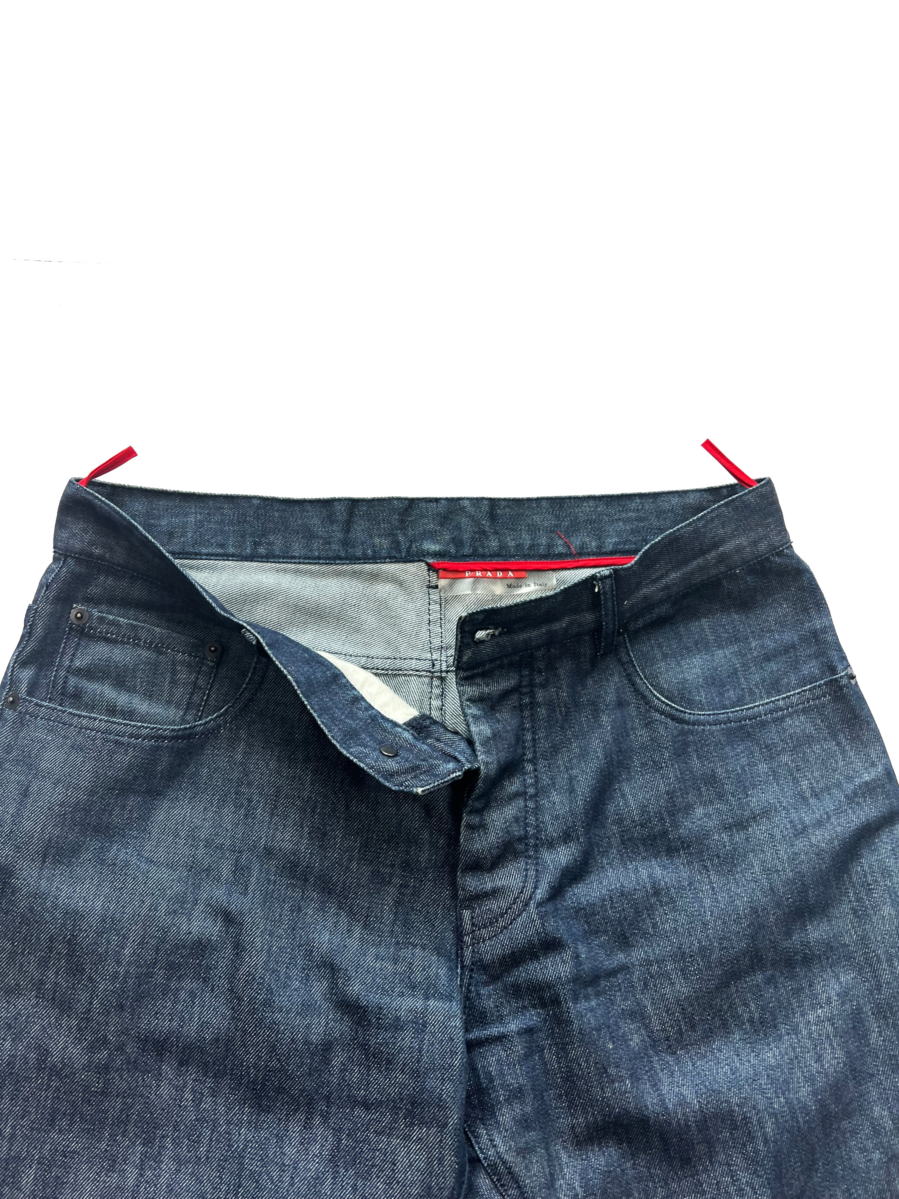 Prada Red Tab Jeans 00'S