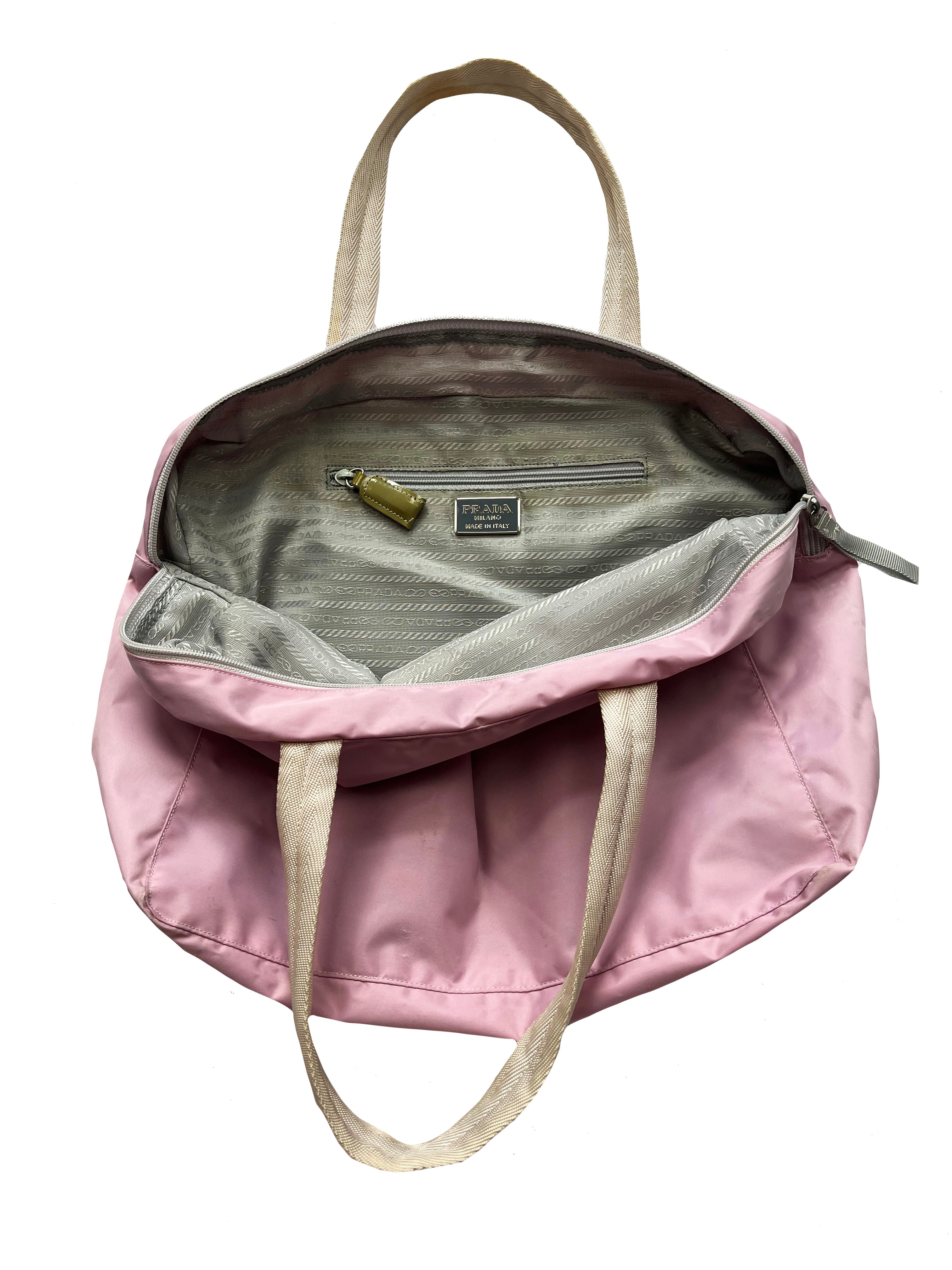 Prada Milano Baby Pink Handbag 2003