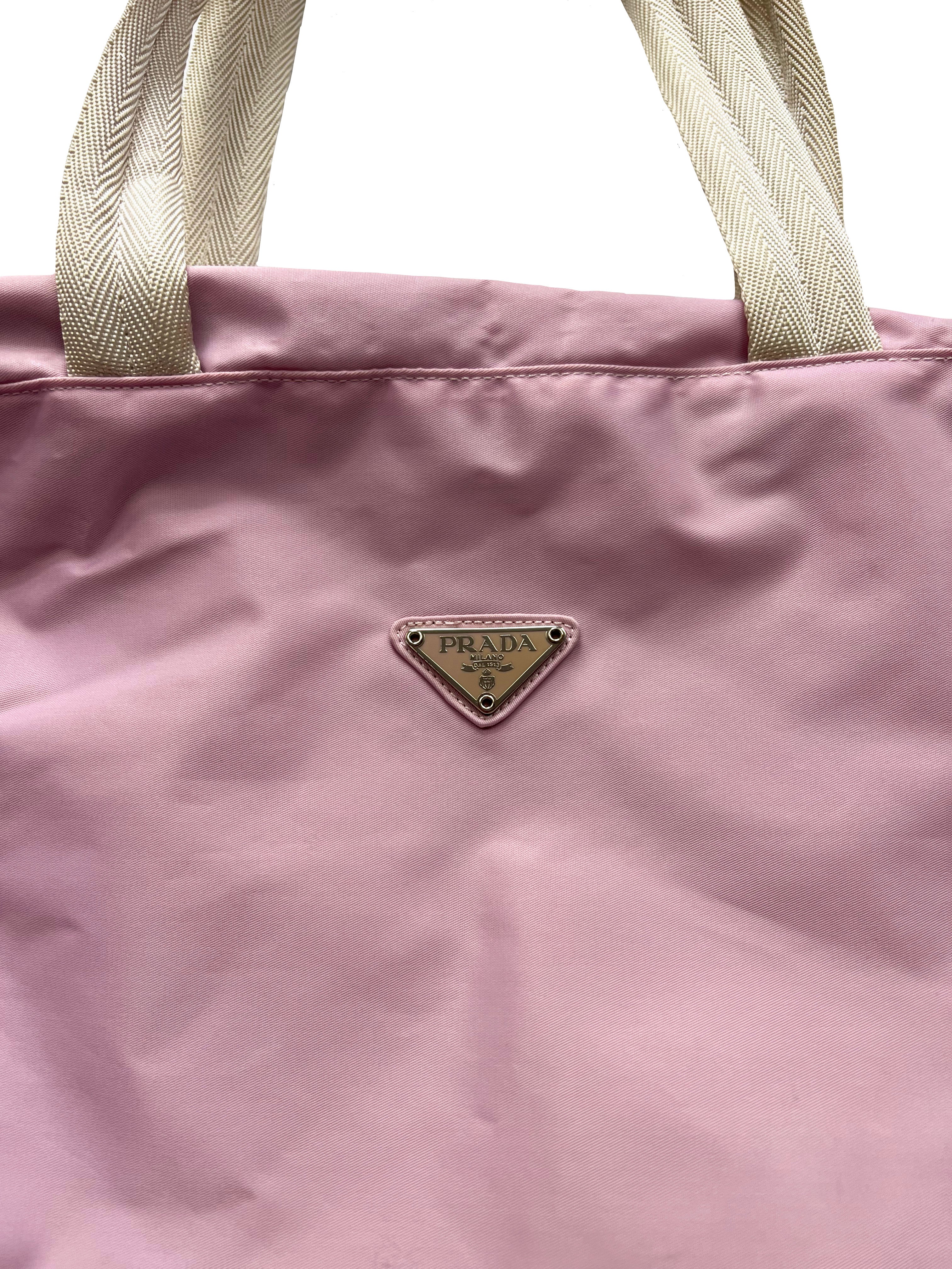 Prada Milano Baby Pink Handbag 2003