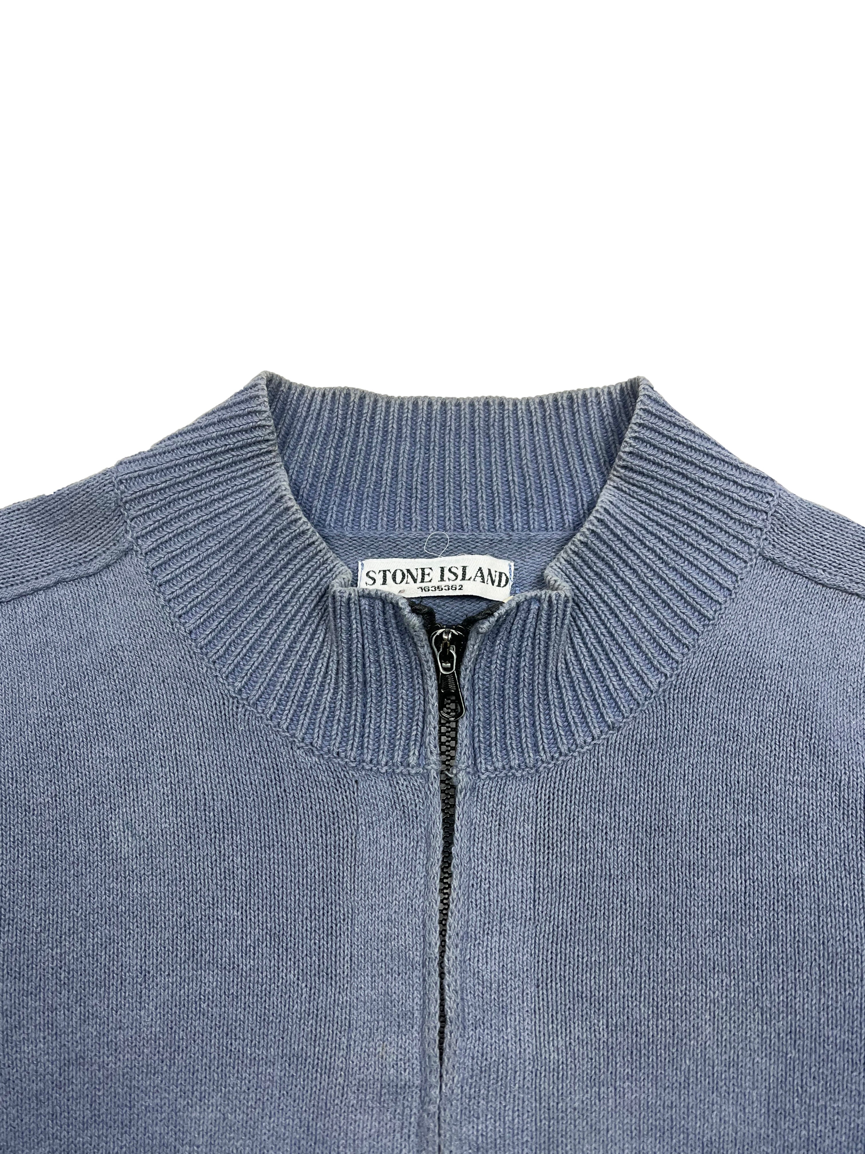 Stone island Light Blue Zip Up 2008