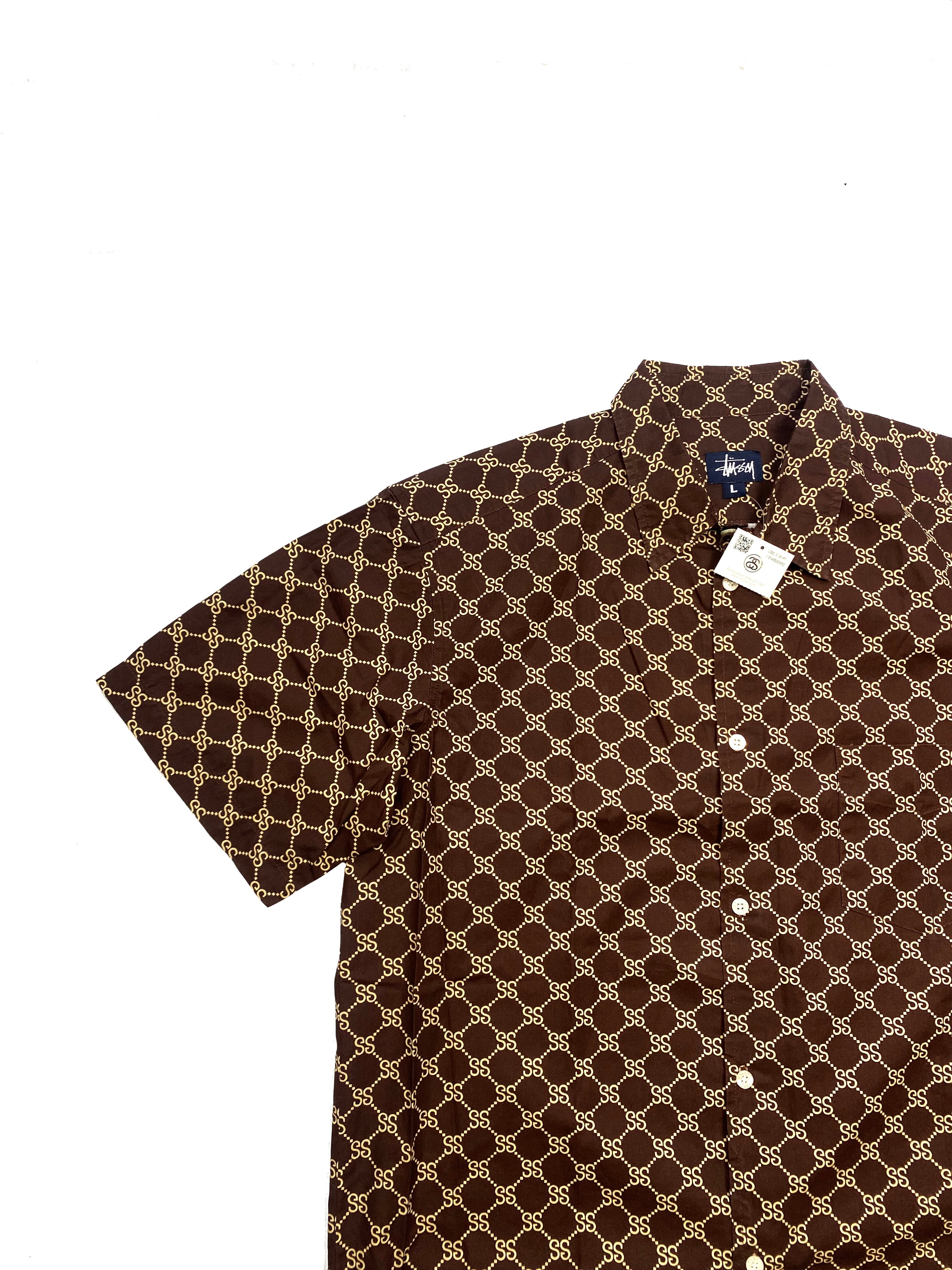 Stussy 'Stucci' Brown Monogram Shirt 00's – Sekkle