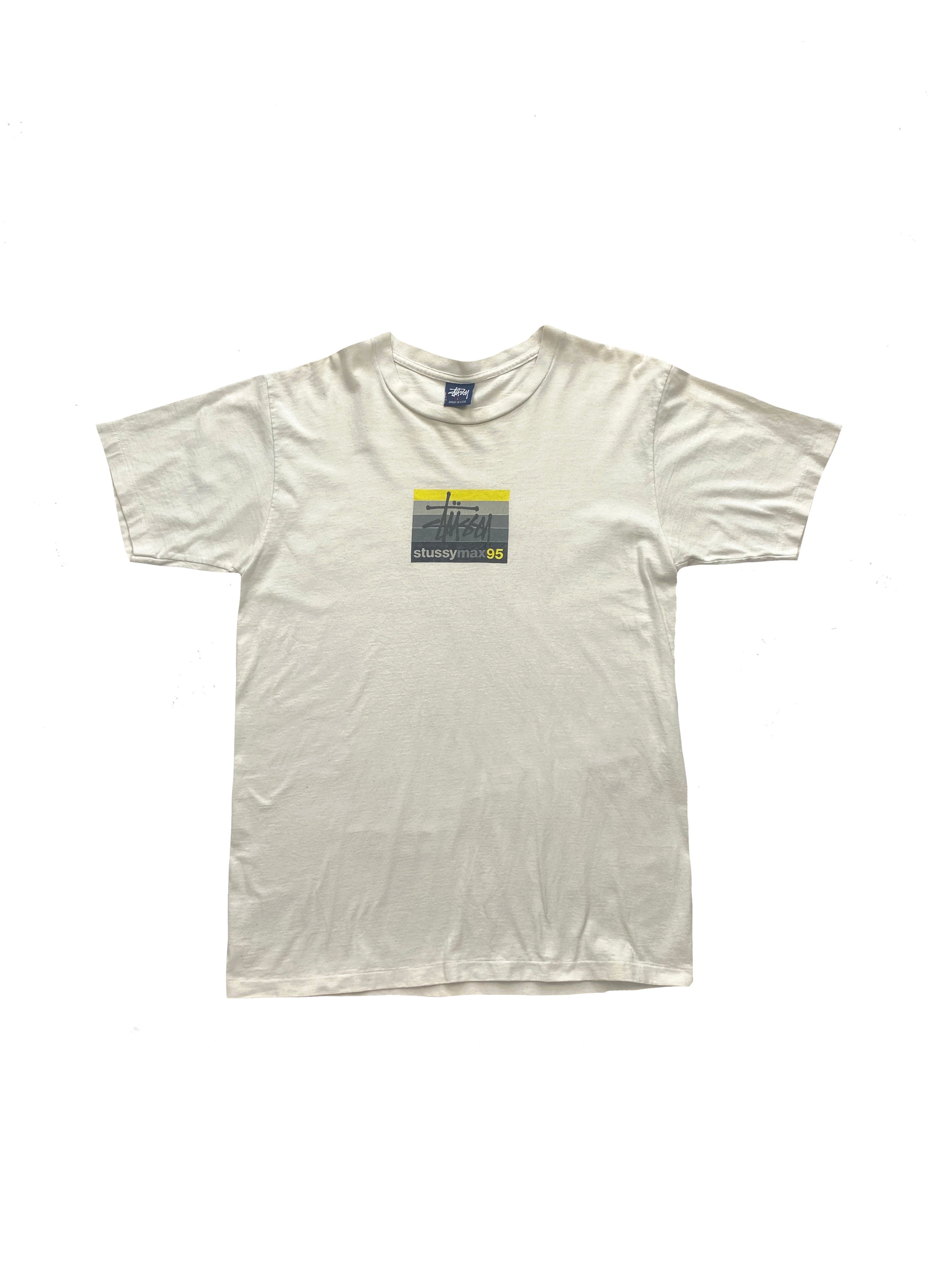 Stussy White Air Max 95 T-shirt 90's