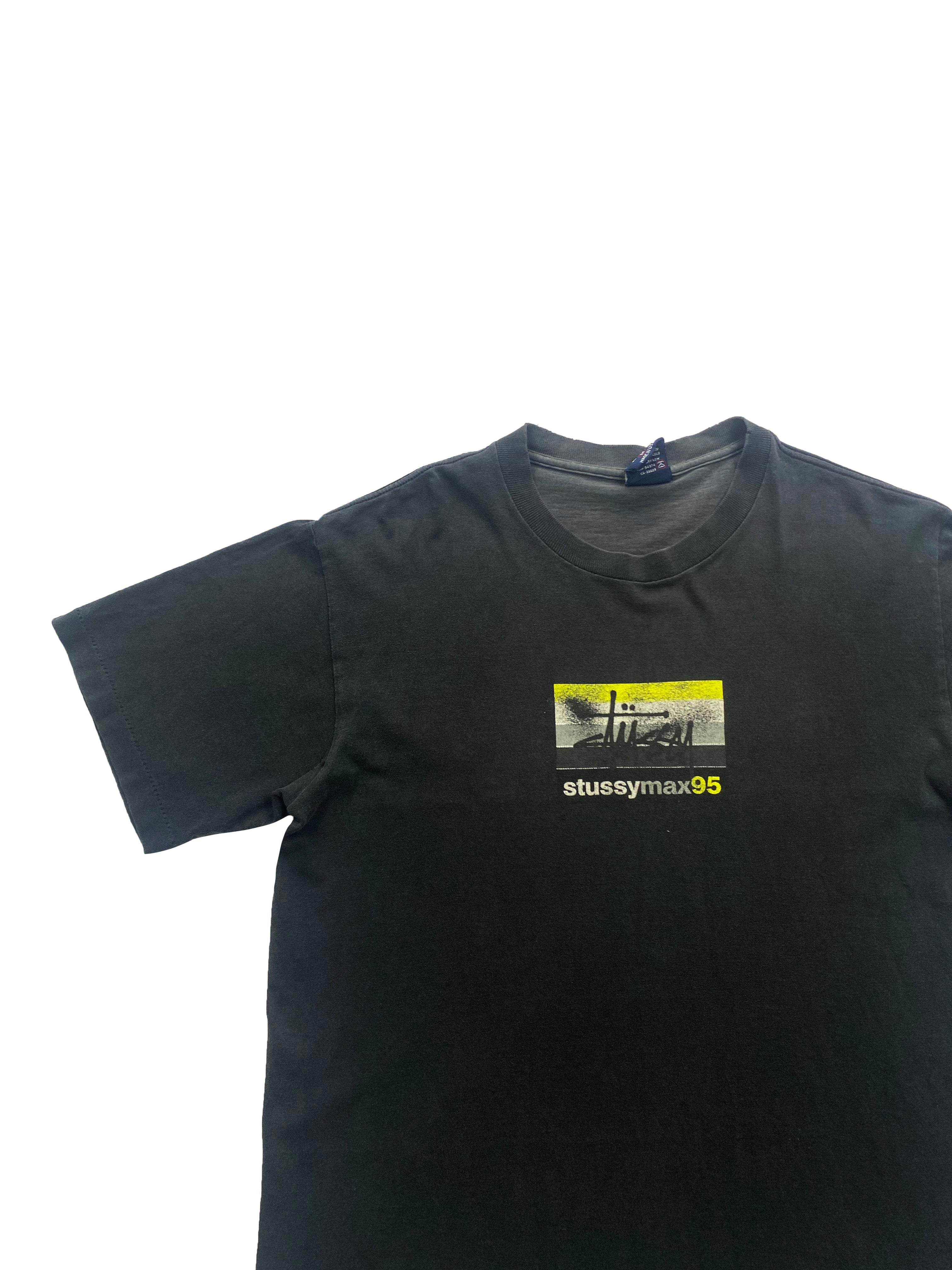 Stussy Black Air Max 95 T-shirt 90's