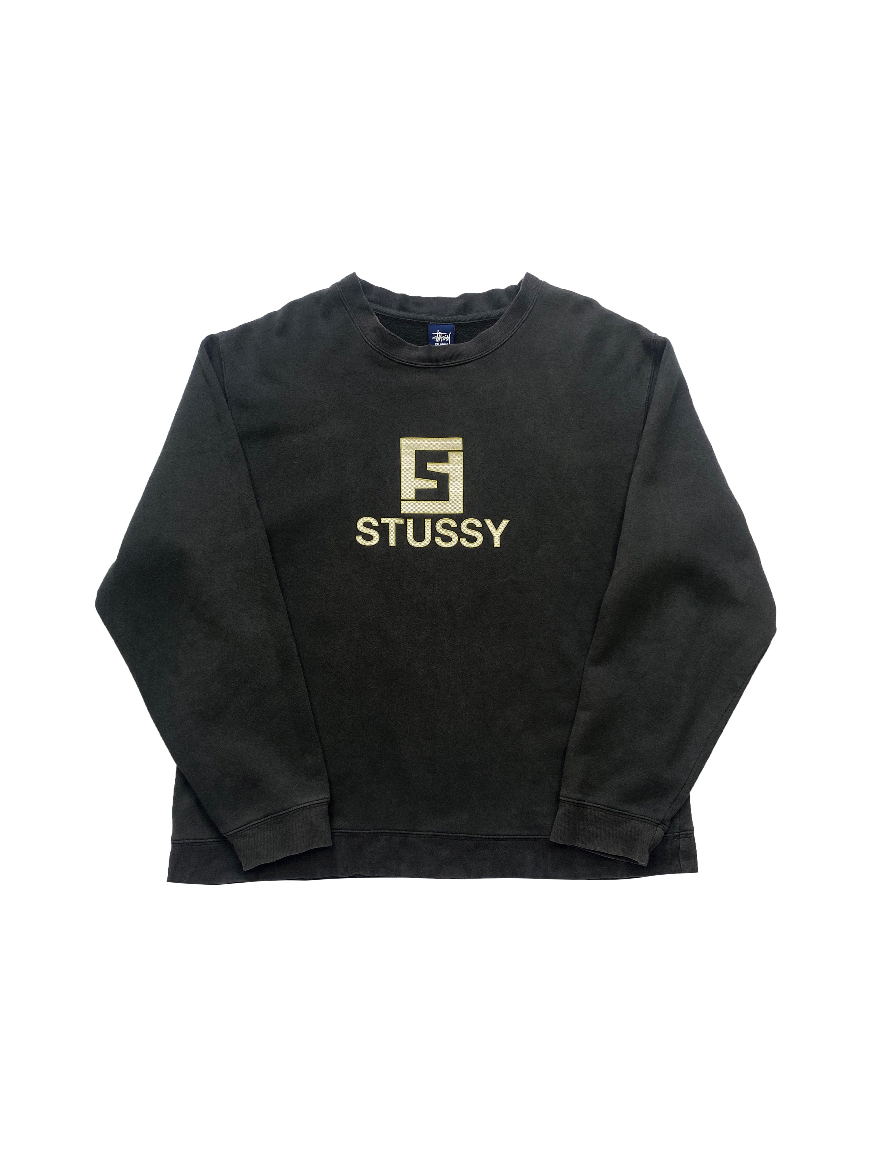 Stussy 'Fendi' Navy Sweatshirt 00's
