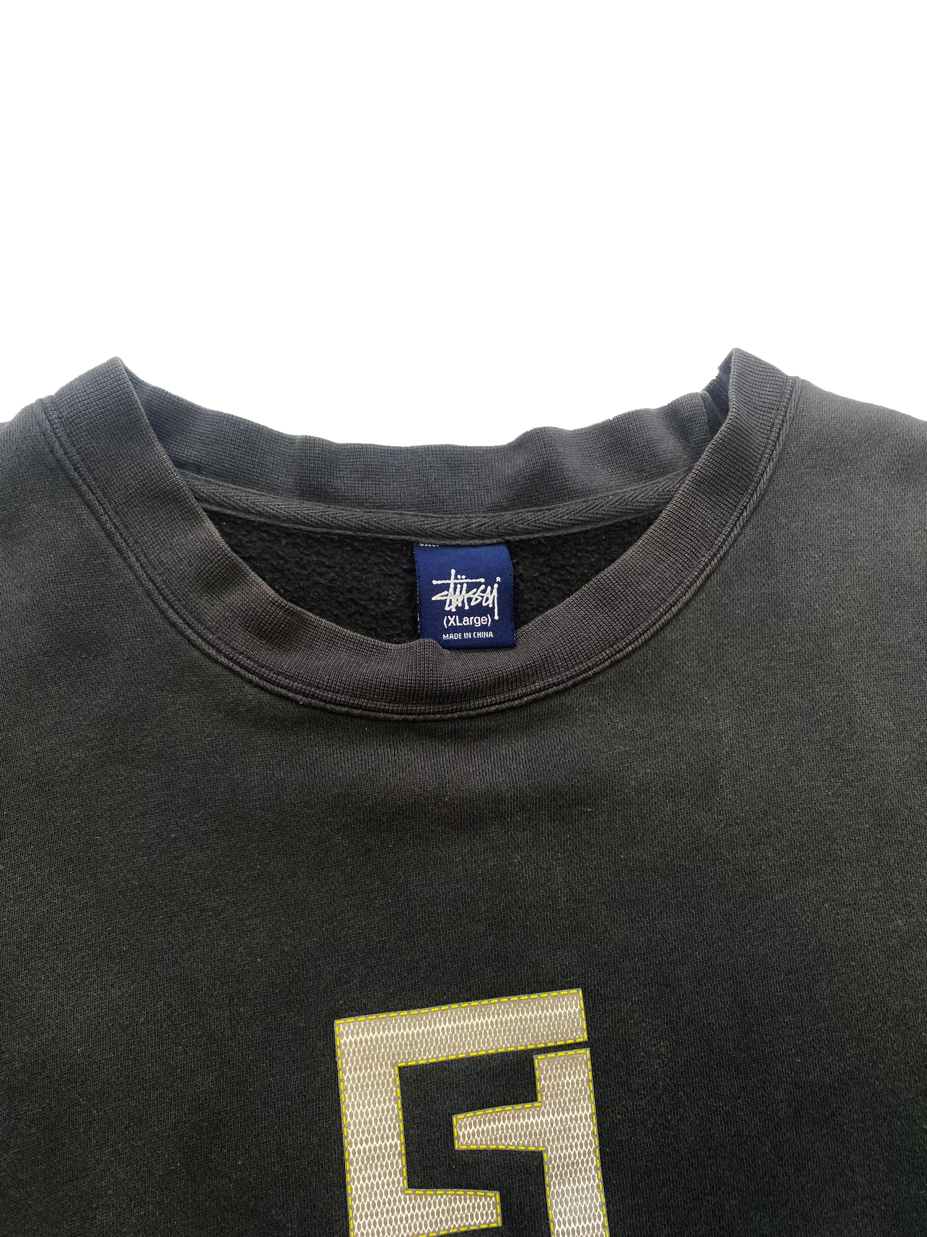 Stussy 'Fendi' Navy Sweatshirt 00's