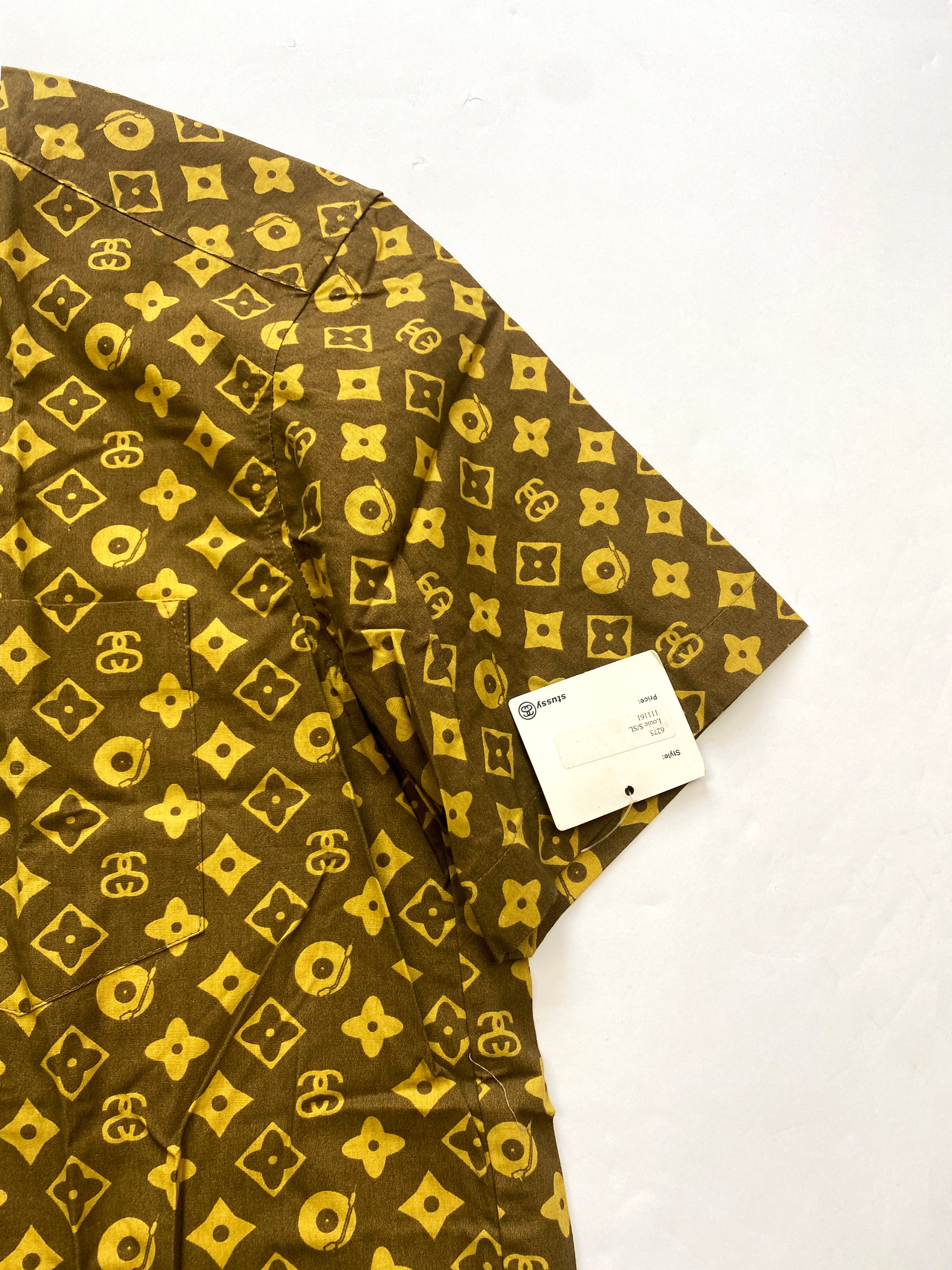 Stussy 'Louis Vuitton' Monogram Shirt BNWT 00's Size Small