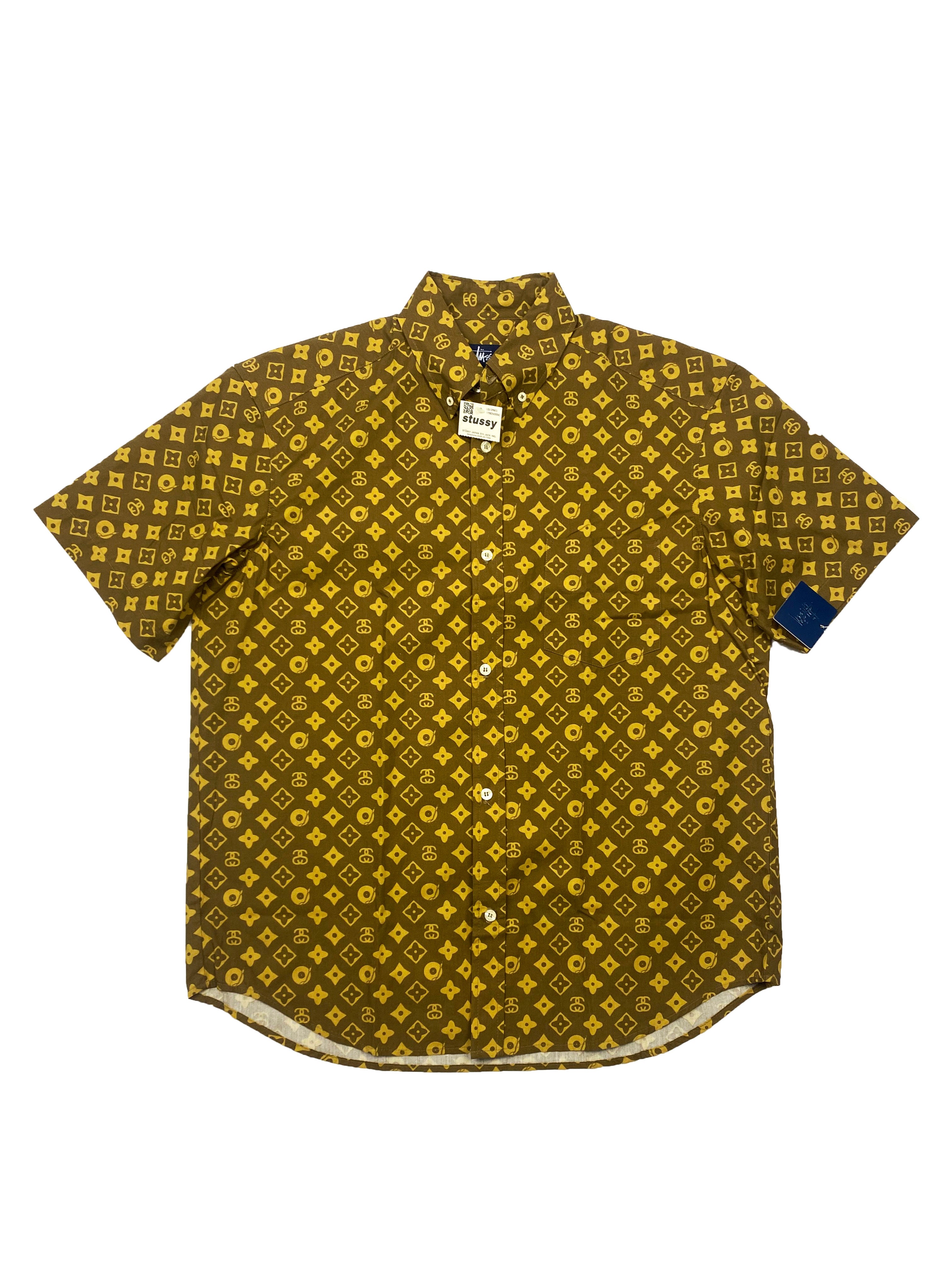 Stussy 'Louis Vuitton' Short Sleeve Shirt BNWT 00's Size Medium – Sekkle