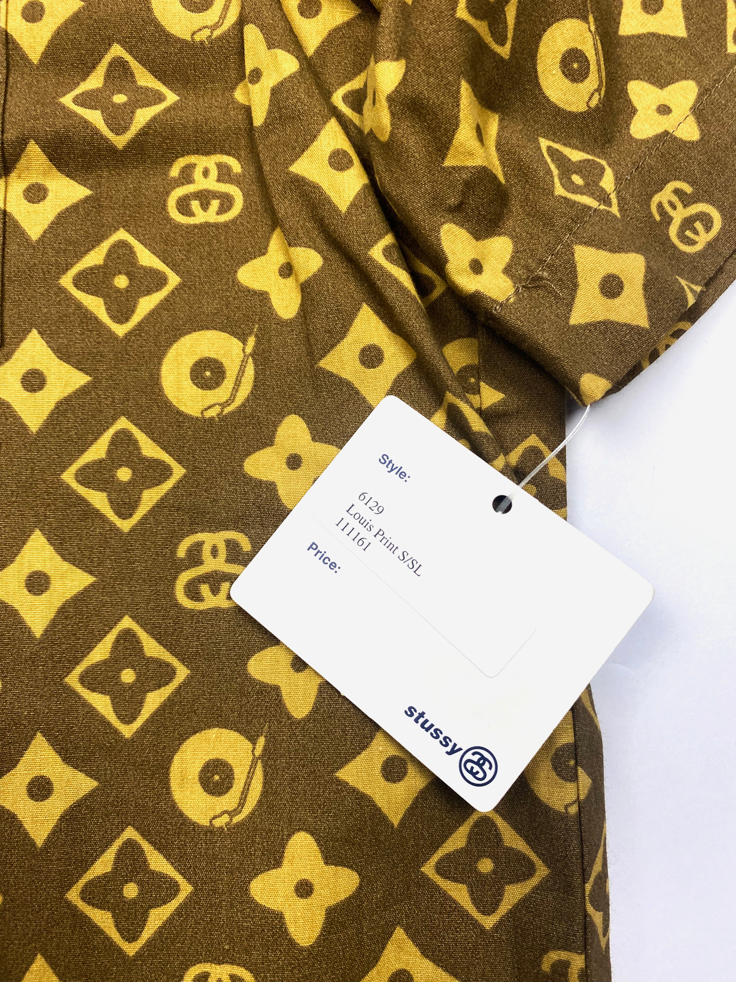 Stussy 'Louis Vuitton' Short Sleeve Shirt BNWT 00's Size Medium – Sekkle